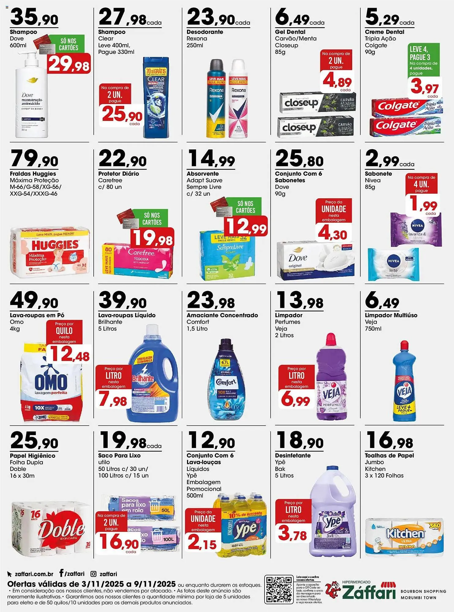 Encarte de Encarte Zaffari 3 de novembro até 9 de novembro 2025 - Pagina 4