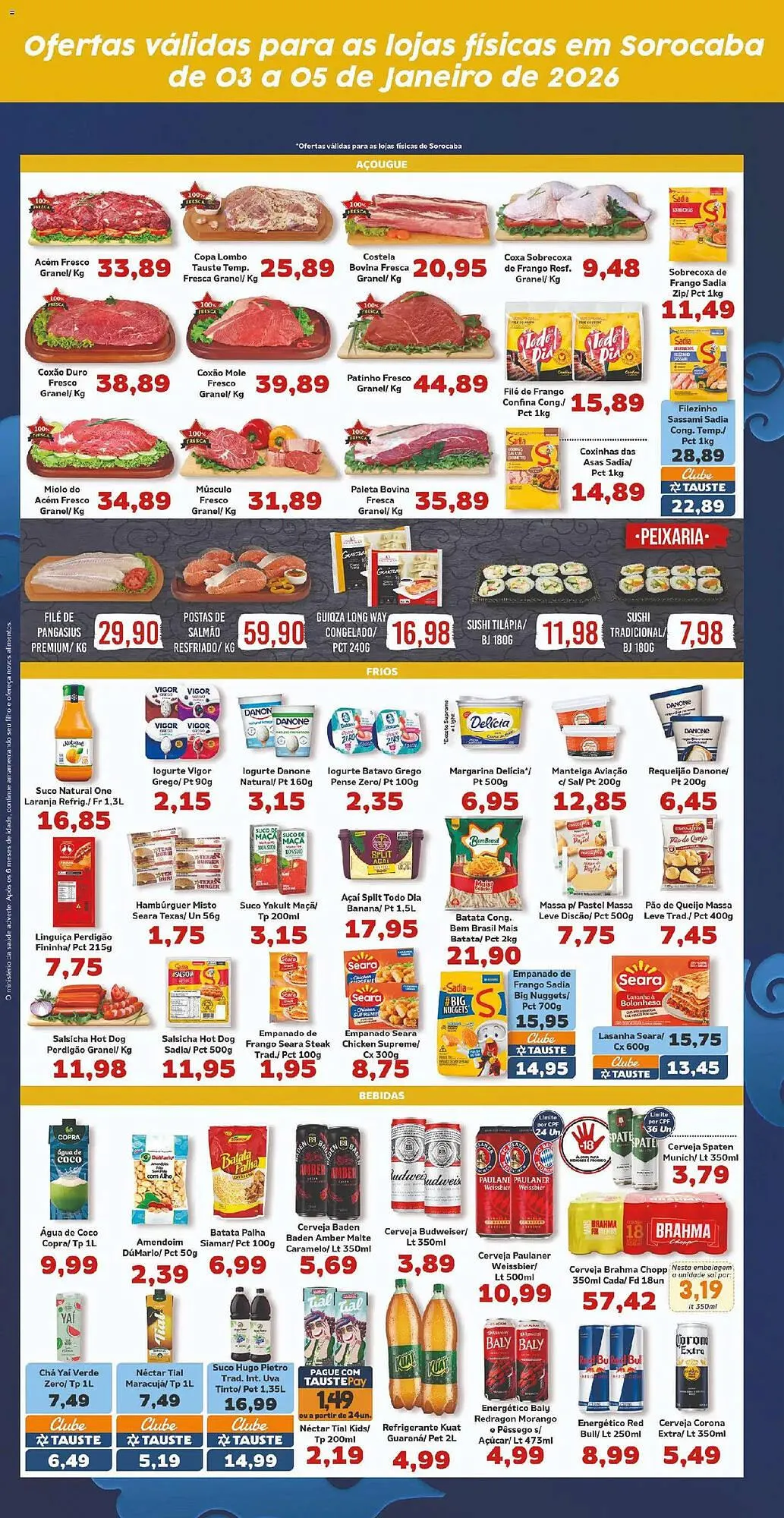 Encarte de Catálogo Supermercados Tauste 3 de janeiro até 5 de janeiro 2026 - Pagina 4
