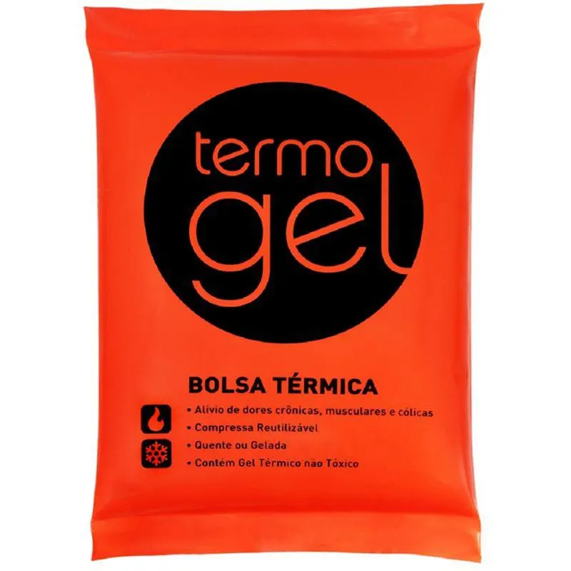 Bolsa Térmica Reutilizável Pequena Gel Quente / Gelada 18x13cm - Termogel