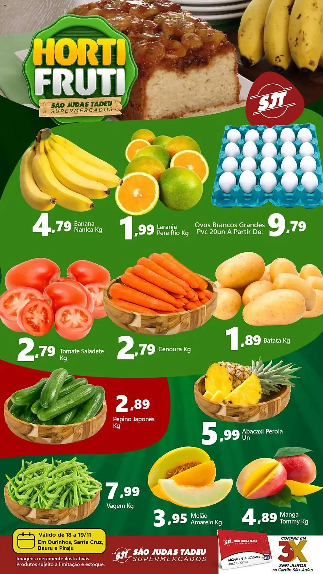 Encarte de Folheto São Judas Tadeu 18 de novembro até 19 de novembro 2025 - Pagina 1