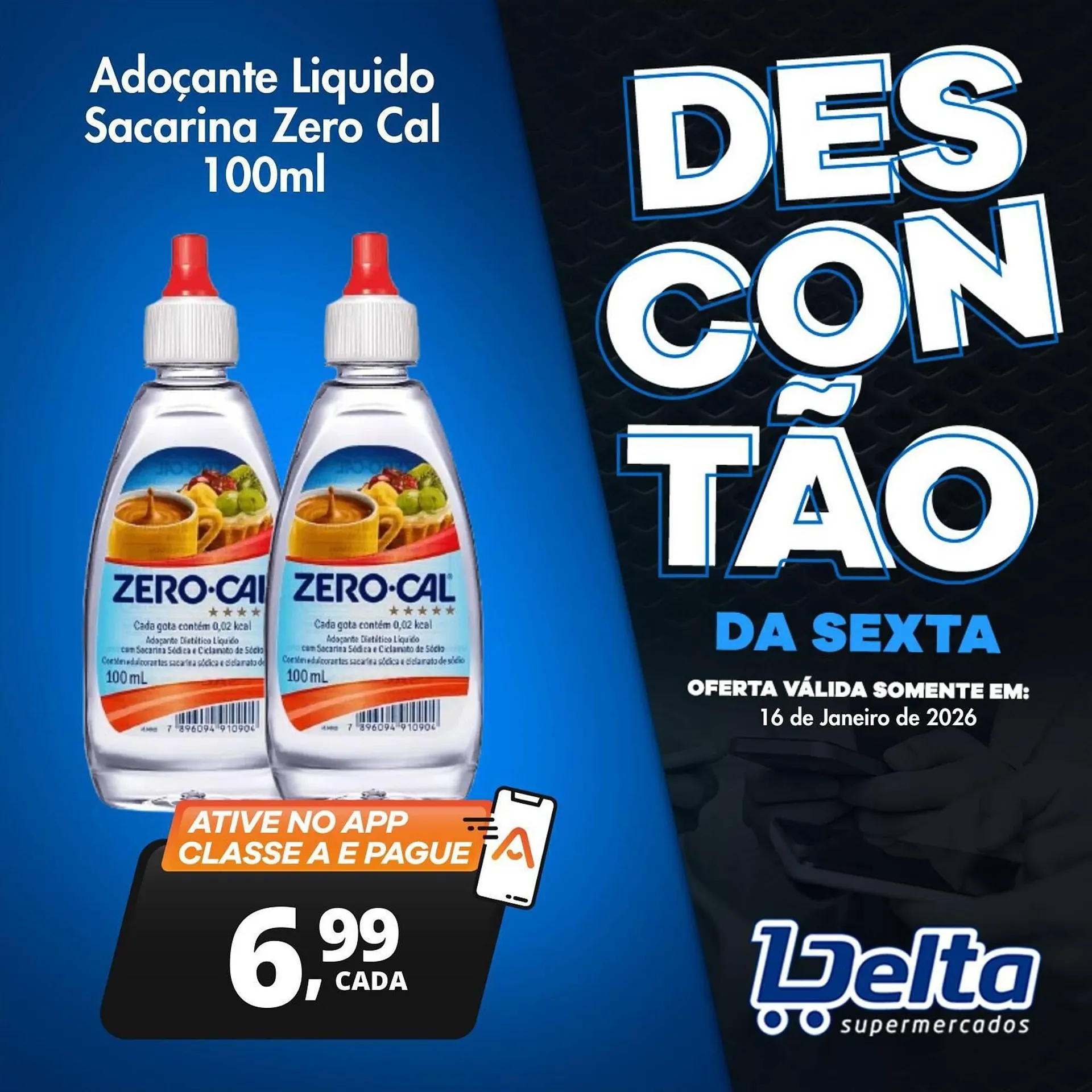 Encarte de Catálogo Delta Supermercados 16 de janeiro até 16 de janeiro 2026 - Pagina 1