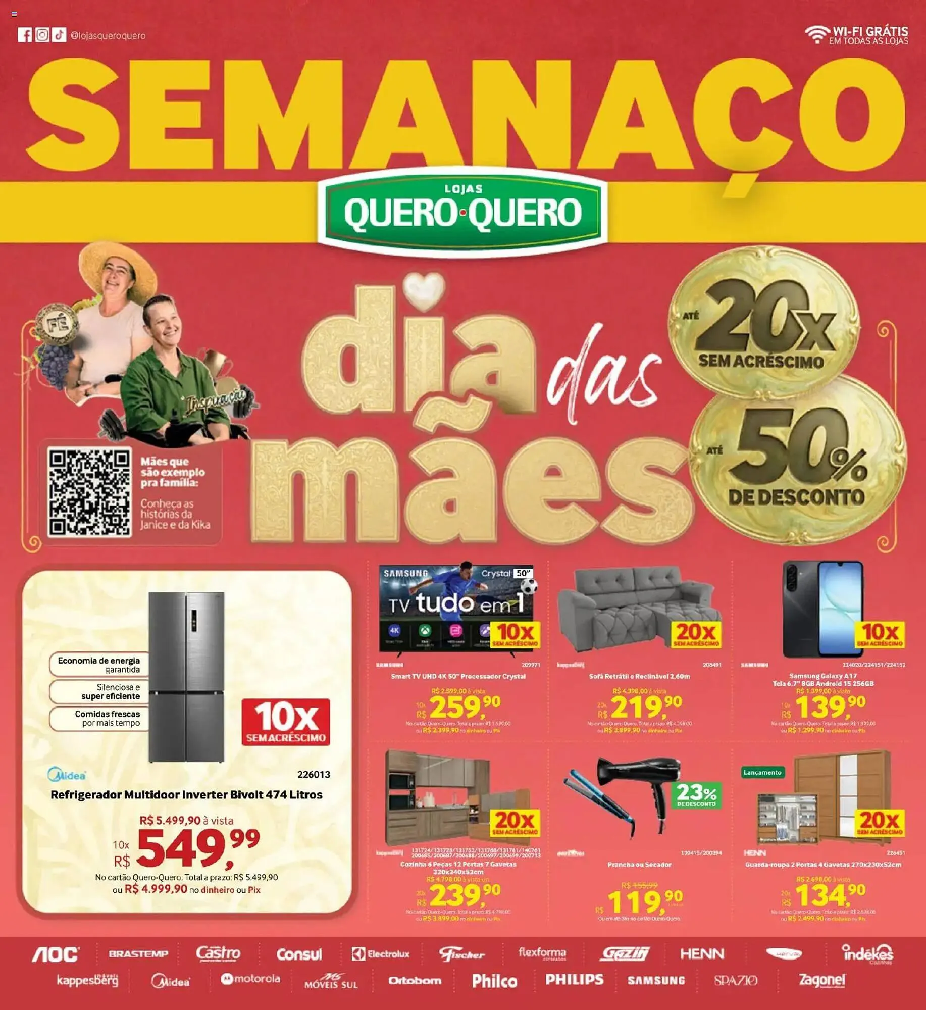 Encarte de Folheto Quero Quero 4 de maio até 10 de maio 2026 - Pagina 1