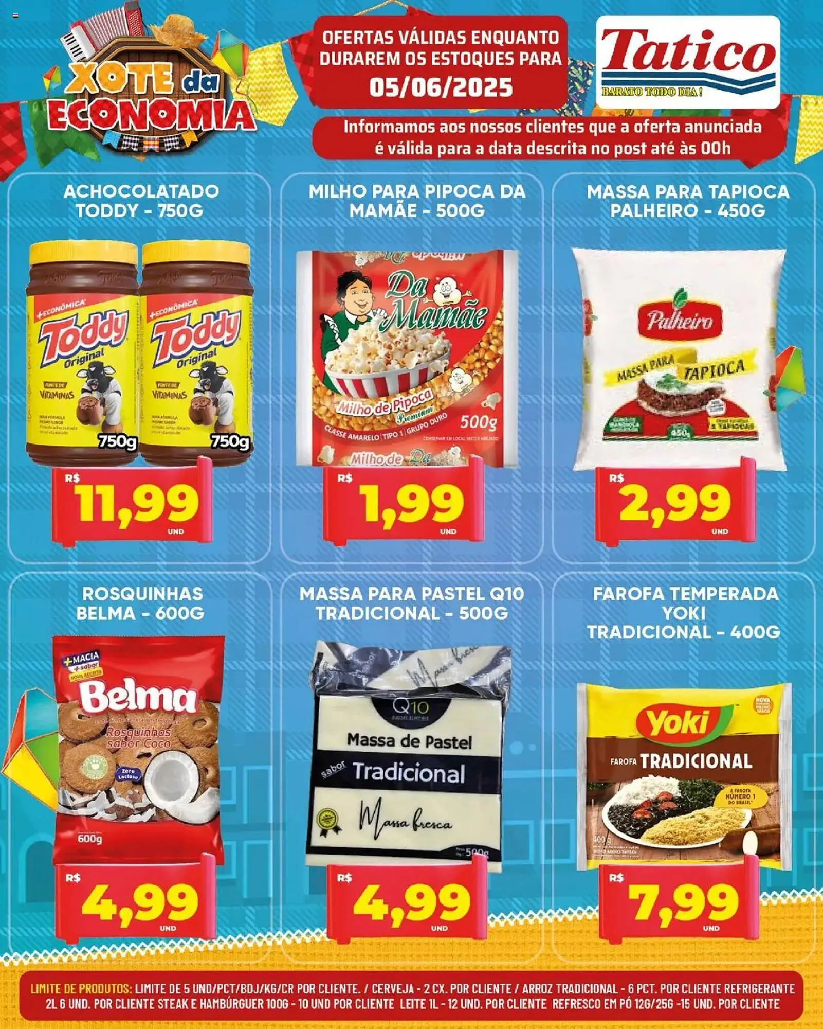 Encarte de Catálogo Tatico 5 de junho até 8 de junho 2025 - Pagina 12