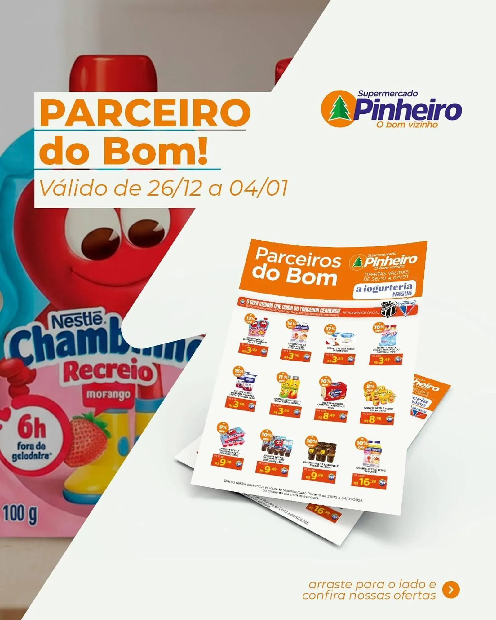 Encarte de Encarte Pinheiro Supermercado 27 de dezembro até 4 de janeiro 2026 - Pagina 1
