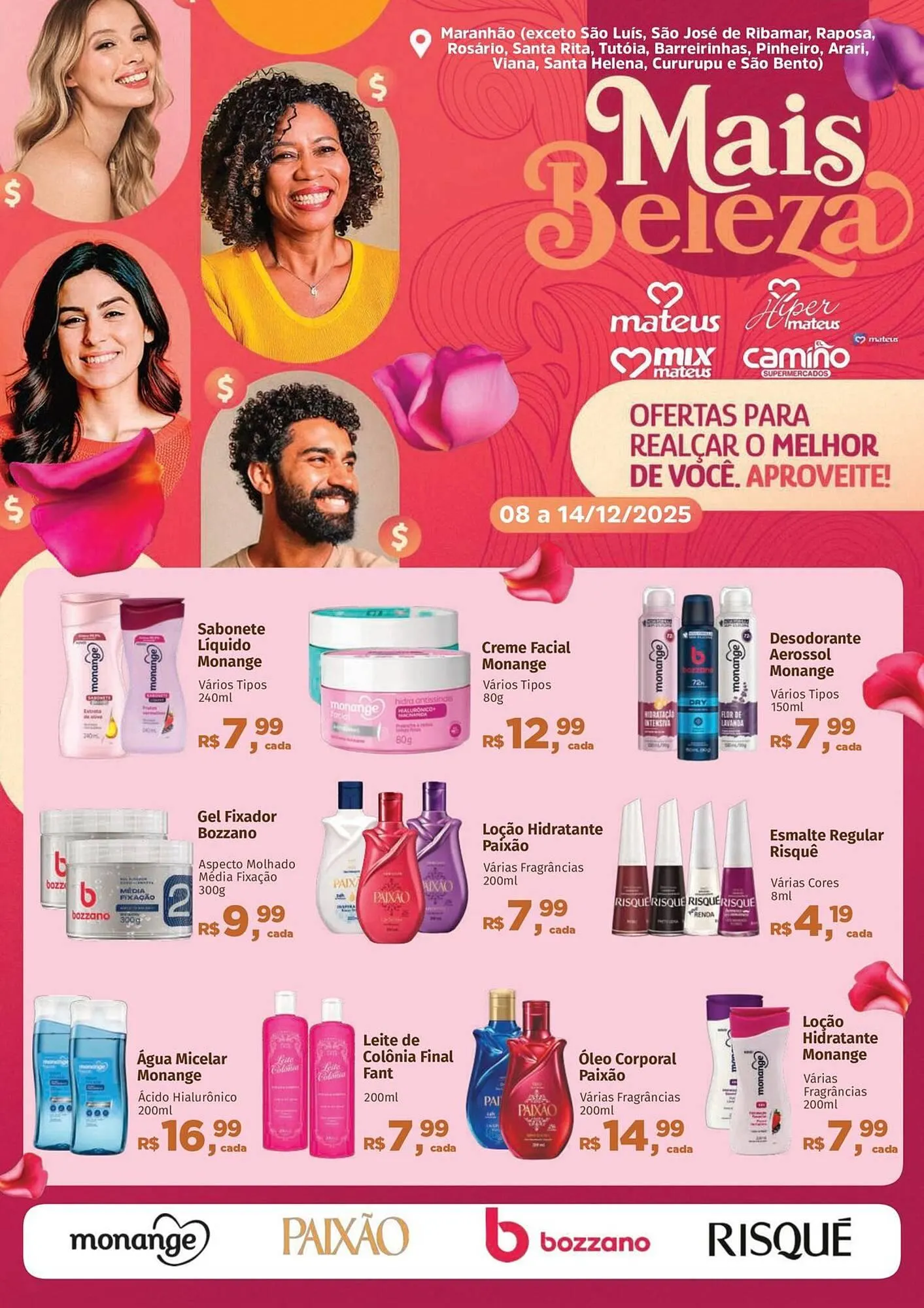 Encarte de Catálogo Supermercados Mateus 8 de dezembro até 14 de dezembro 2025 - Pagina 1