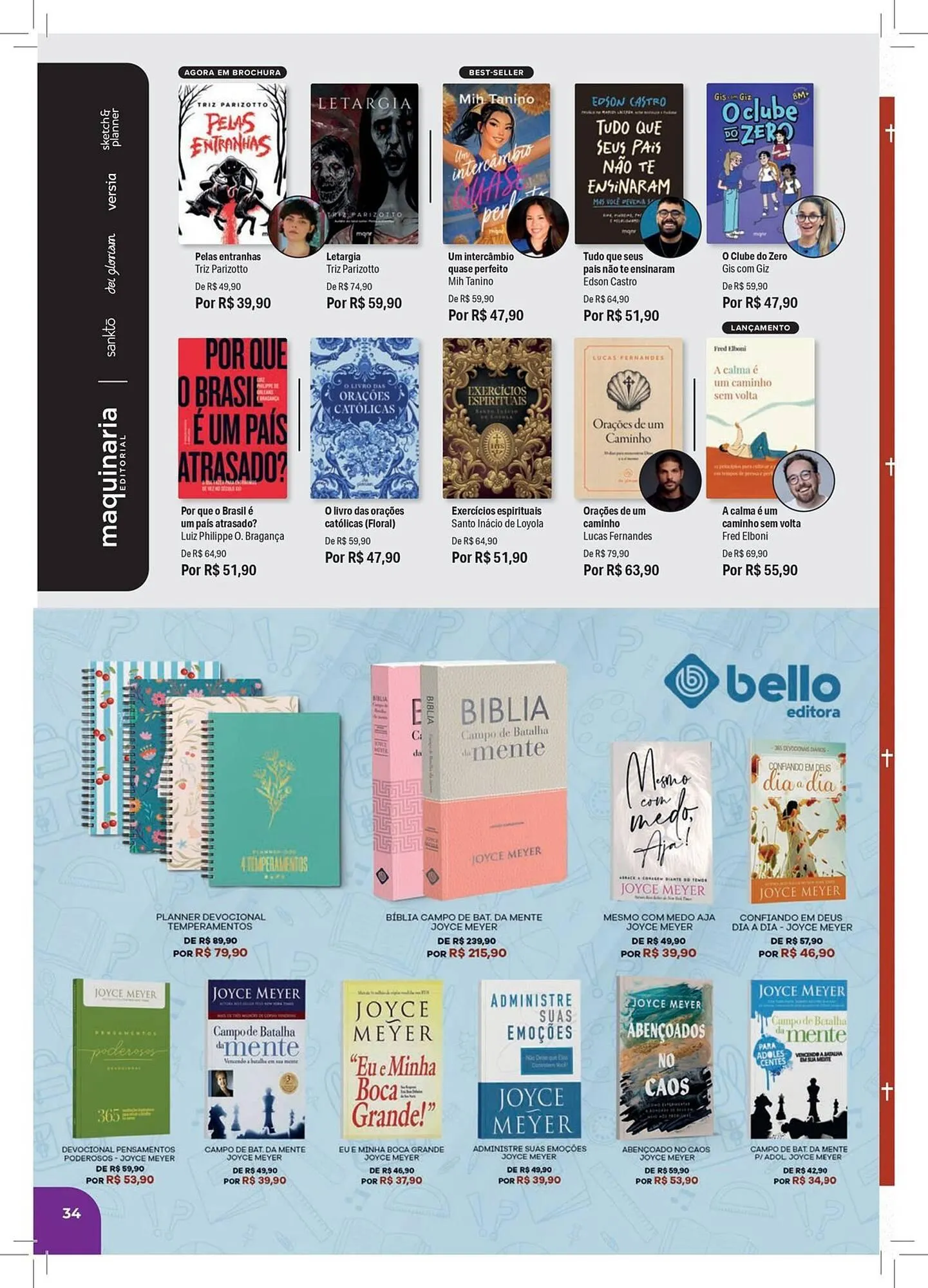 Encarte de Catálogo Livraria Leitura 2 de março até 31 de março 2026 - Pagina 34