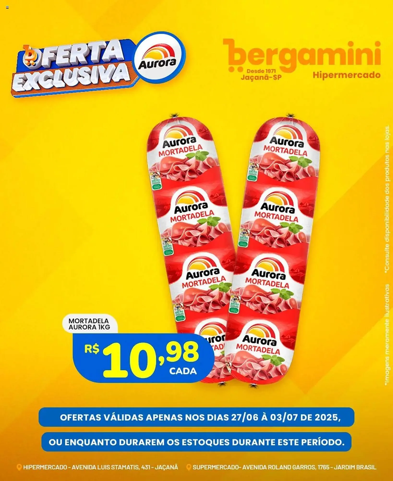 Encarte de Catálogo Supermercado Bergamini 27 de junho até 3 de julho 2025 - Pagina 7