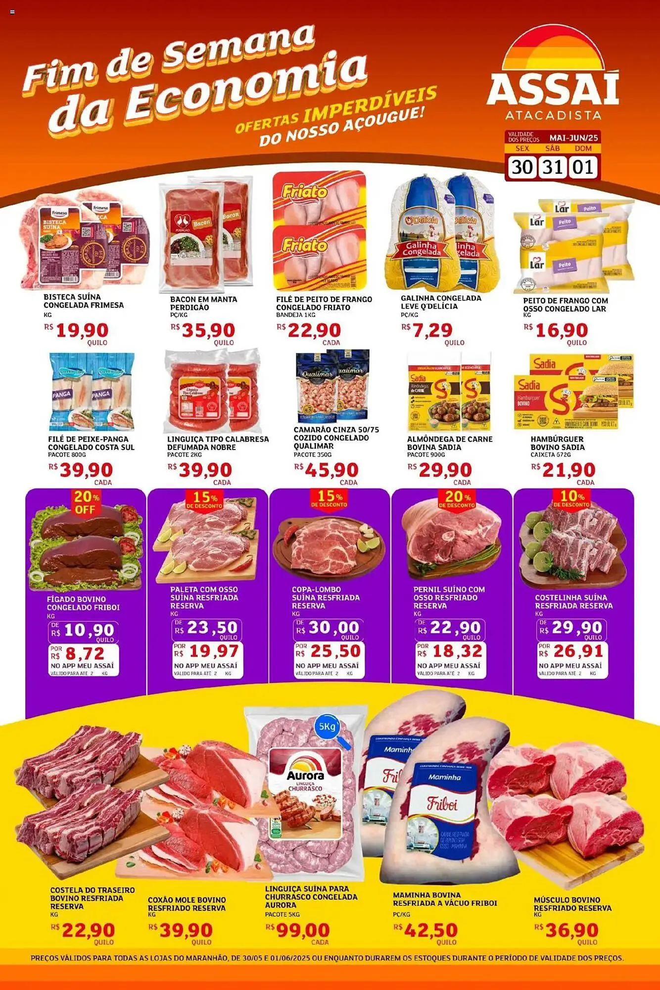 Encarte de Catálogo Assaí Atacadista 30 de maio até 1 de junho 2025 - Pagina 1
