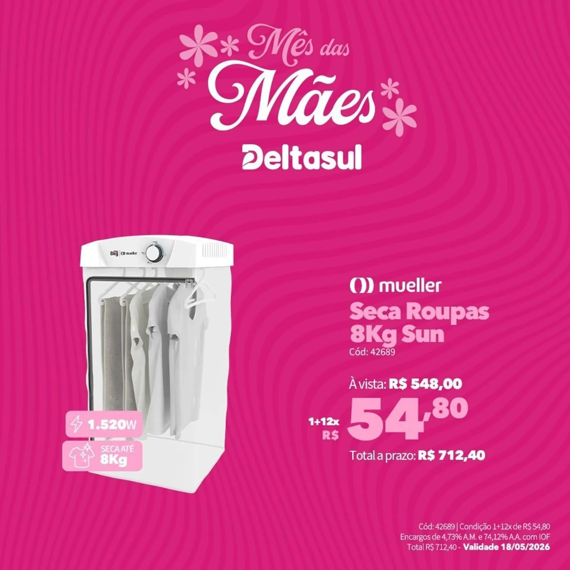 Encarte de Folheto Deltasul 8 de maio até 18 de maio 2026 - Pagina 2