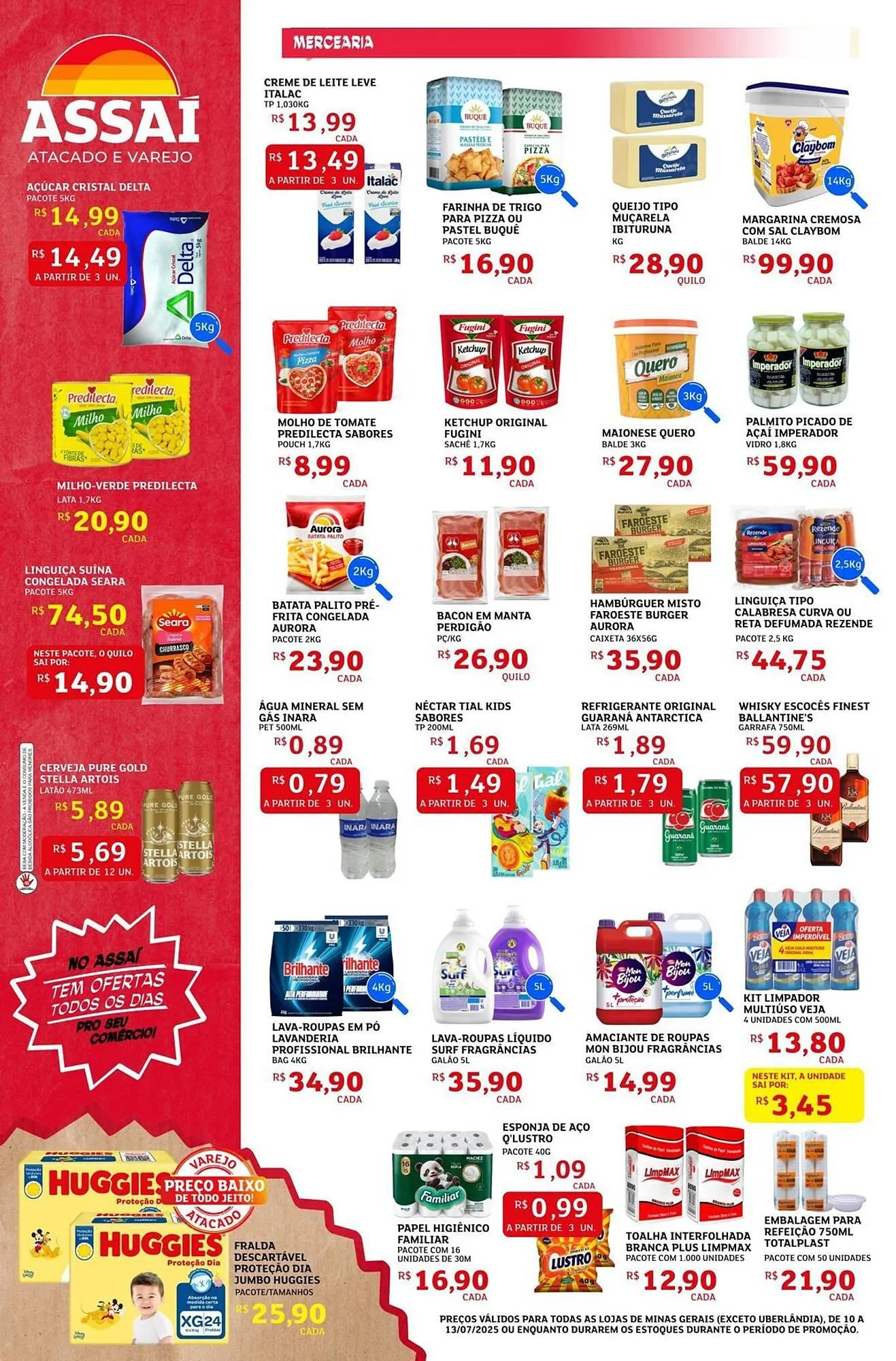 Encarte de Catálogo Assaí Atacadista 12 de julho até 13 de julho 2025 - Pagina 2