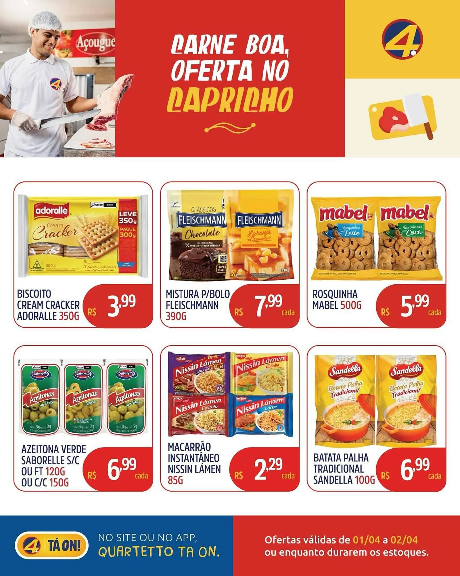 Encarte de Catálogo Quartetto Supermercados 1 de abril até 2 de abril 2026 - Pagina 5