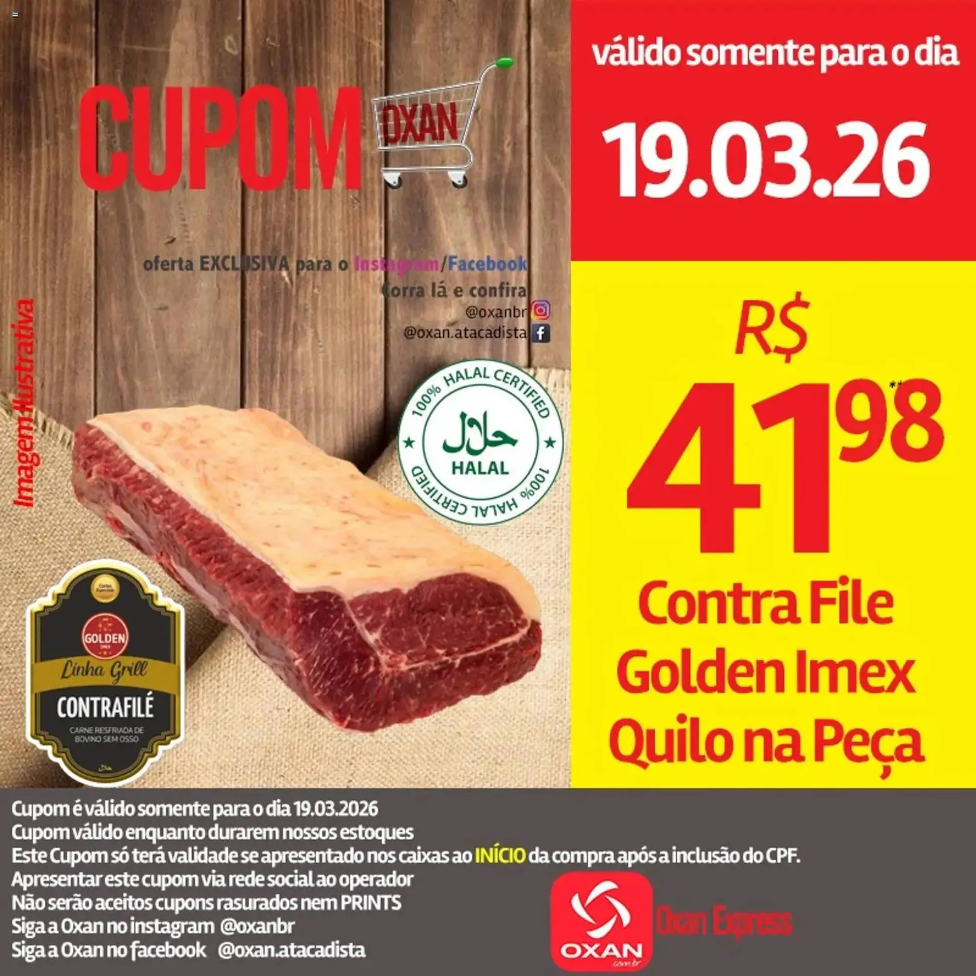 Encarte de Catálogo Oxan Atacadista 19 de março até 19 de março 2026 - Pagina 1