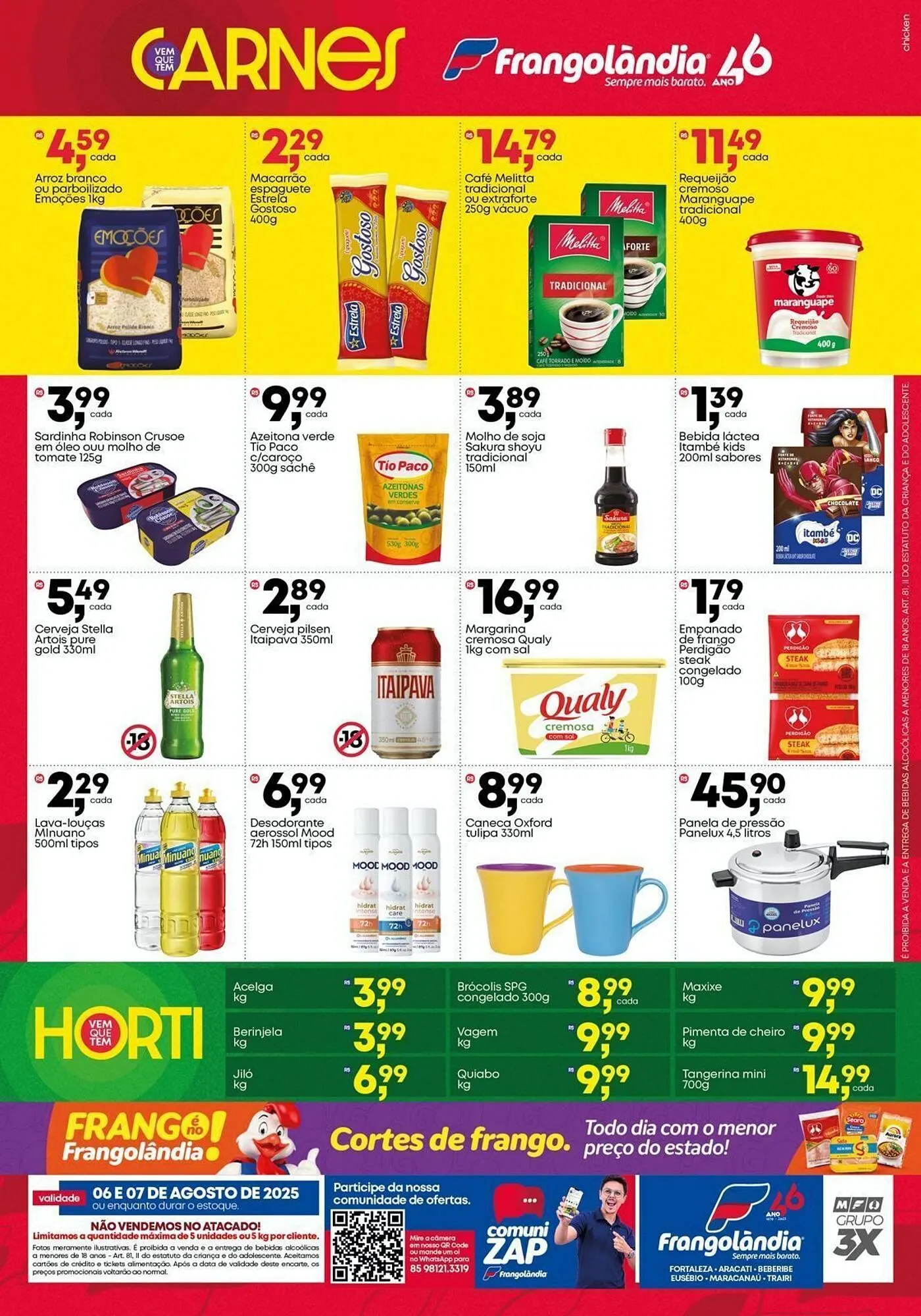 Encarte de Ofertas Frangolândia 6 de agosto até 7 de agosto 2025 - Pagina 2