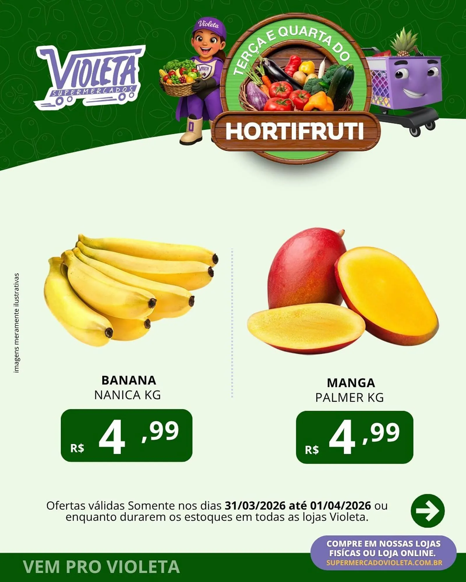 Encarte de Catálogo Violeta Supermercados 31 de março até 1 de abril 2026 - Pagina 4