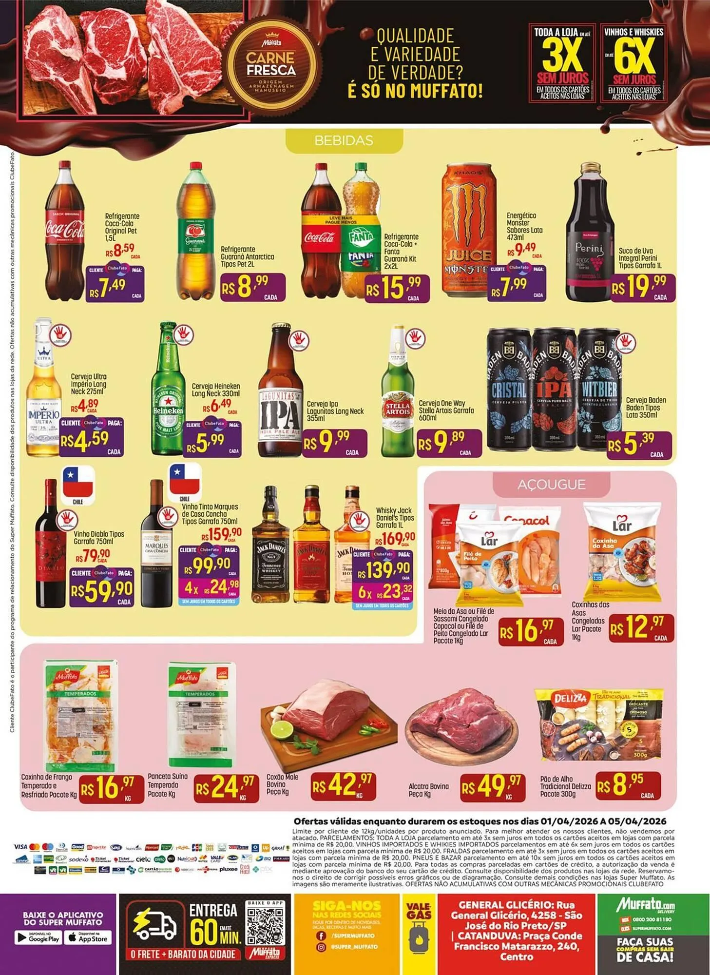 Encarte de Encarte Muffato 1 de abril até 5 de abril 2026 - Pagina 4
