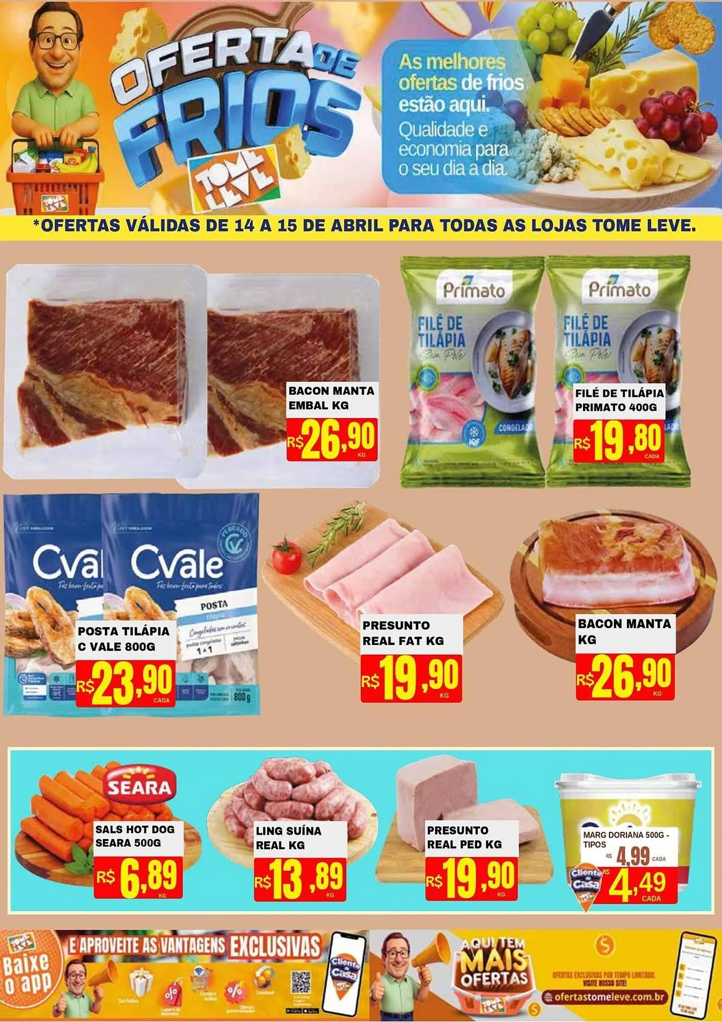 Encarte de Catálogo Tome Leve 14 de abril até 15 de abril 2026 - Pagina 4