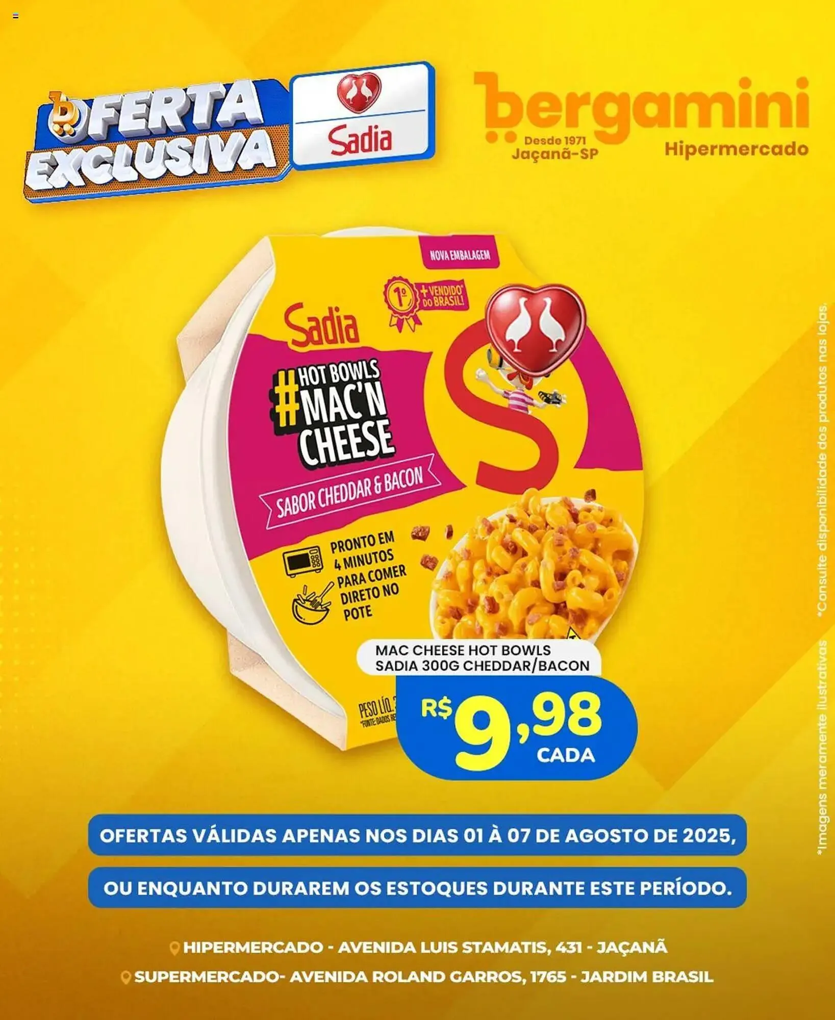 Encarte de Catálogo Supermercado Bergamini 4 de agosto até 7 de agosto 2025 - Pagina 6