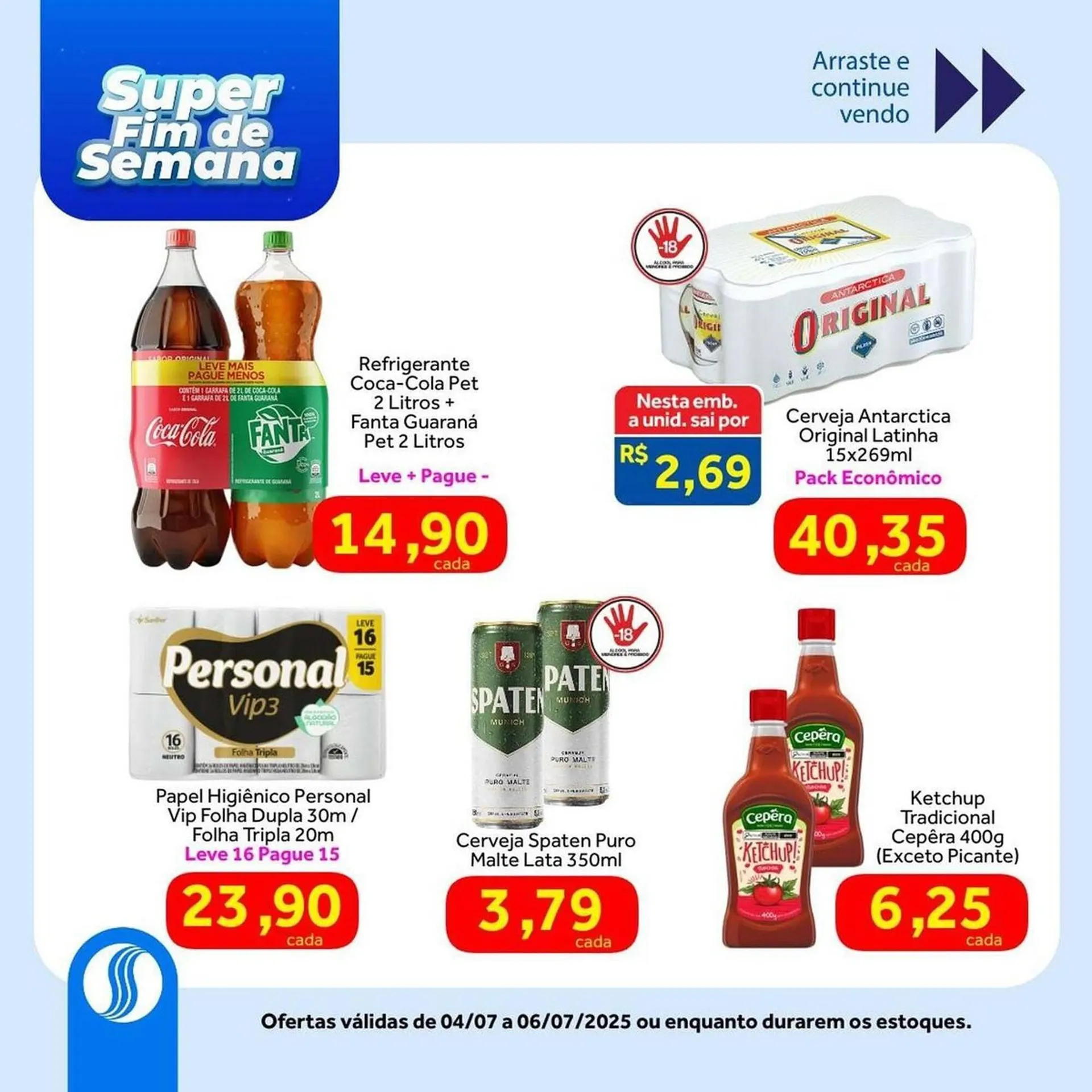 Encarte de Catálogo Shibata Supermercados 4 de julho até 6 de julho 2025 - Pagina 3