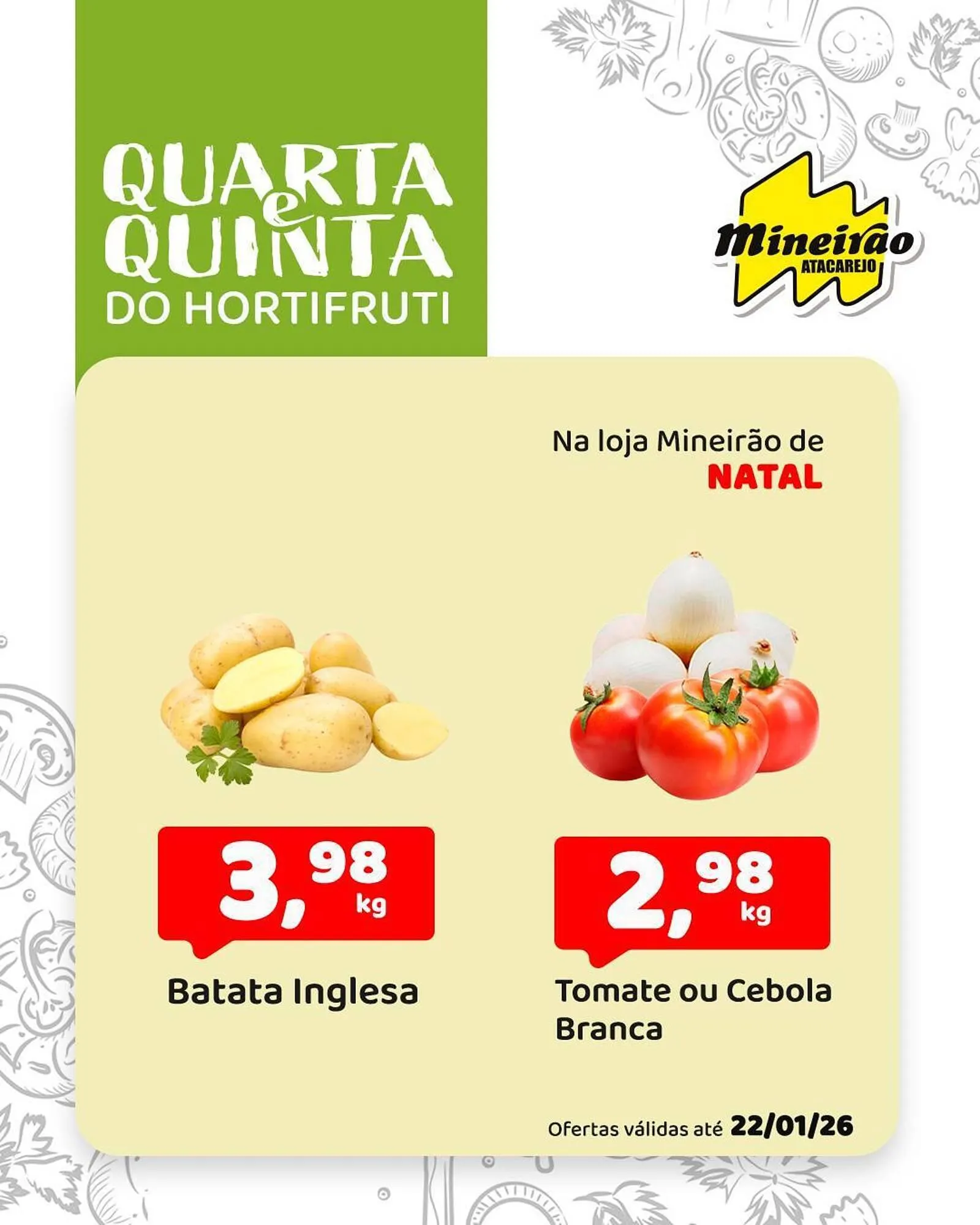 Encarte de Folheto Mineirão Atacarejo 21 de janeiro até 22 de janeiro 2026 - Pagina 2
