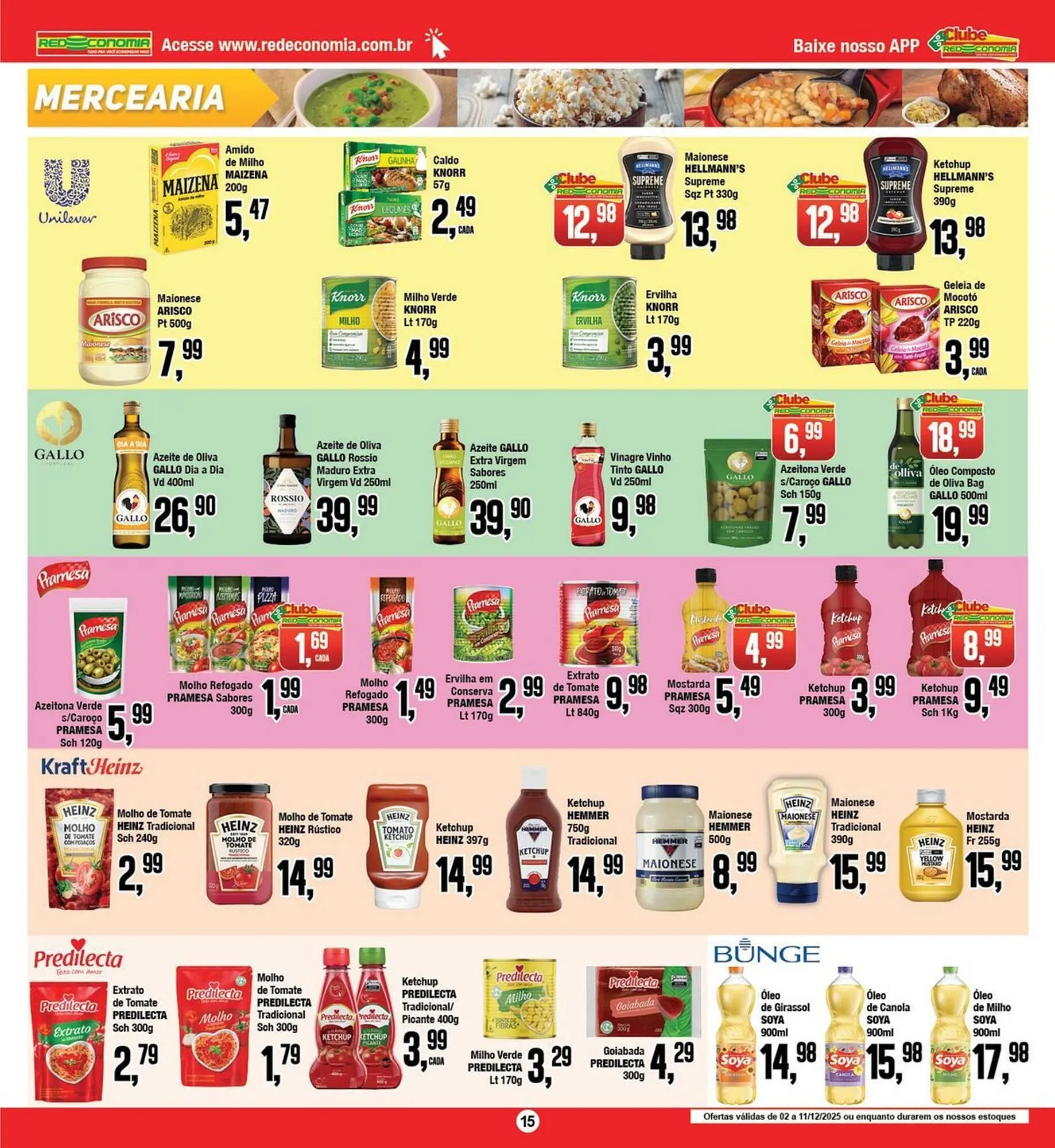 Encarte de Encarte Rede Economia 4 de dezembro até 11 de dezembro 2025 - Pagina 15