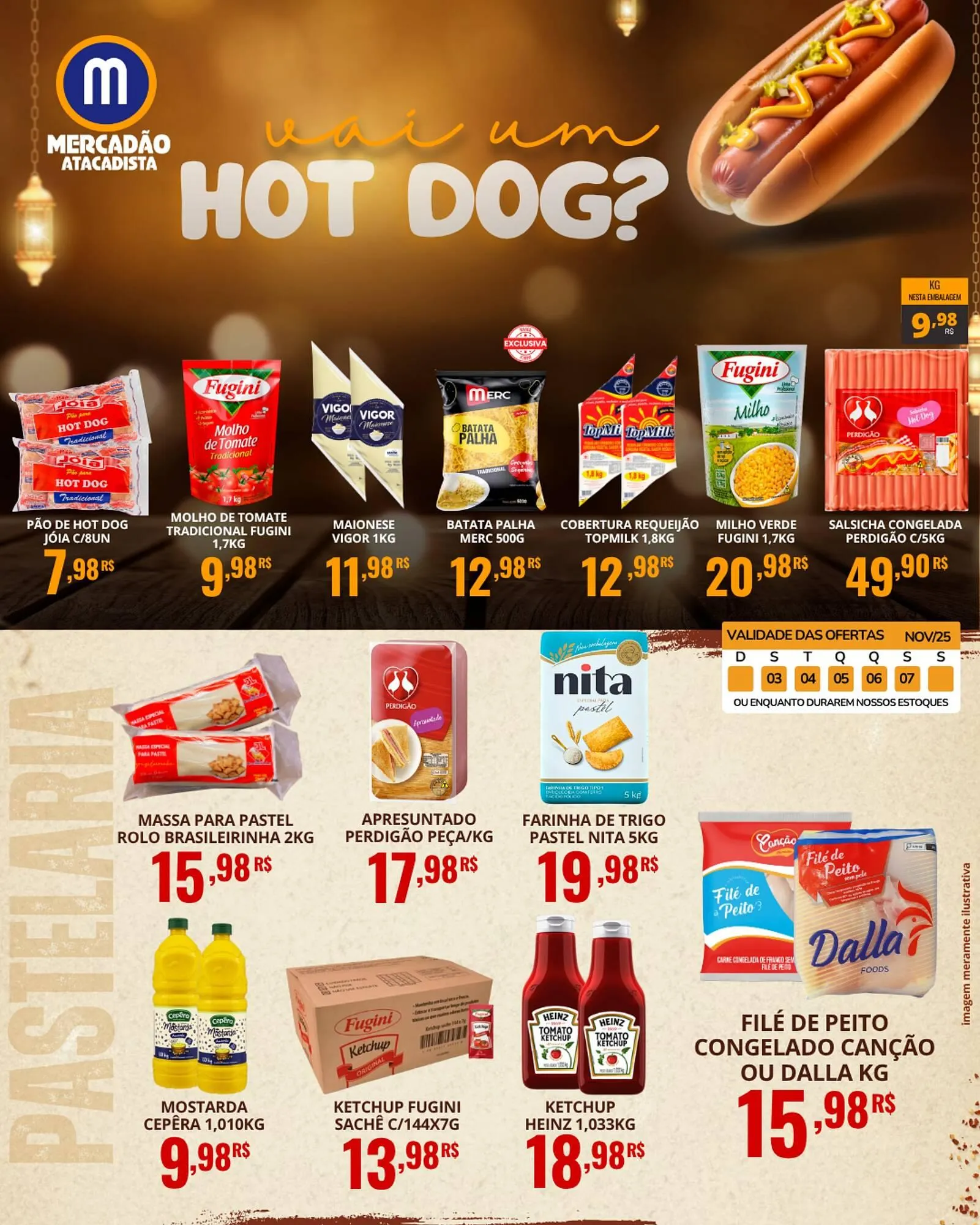 Encarte de Folheto Mercadão Atacadista 3 de novembro até 7 de novembro 2025 - Pagina 2