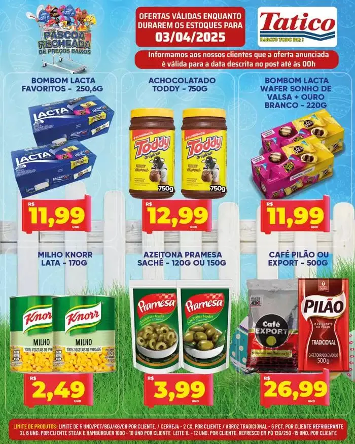 Encarte de Encarte Tatico 3 de abril até 6 de abril 2025 - Pagina 10