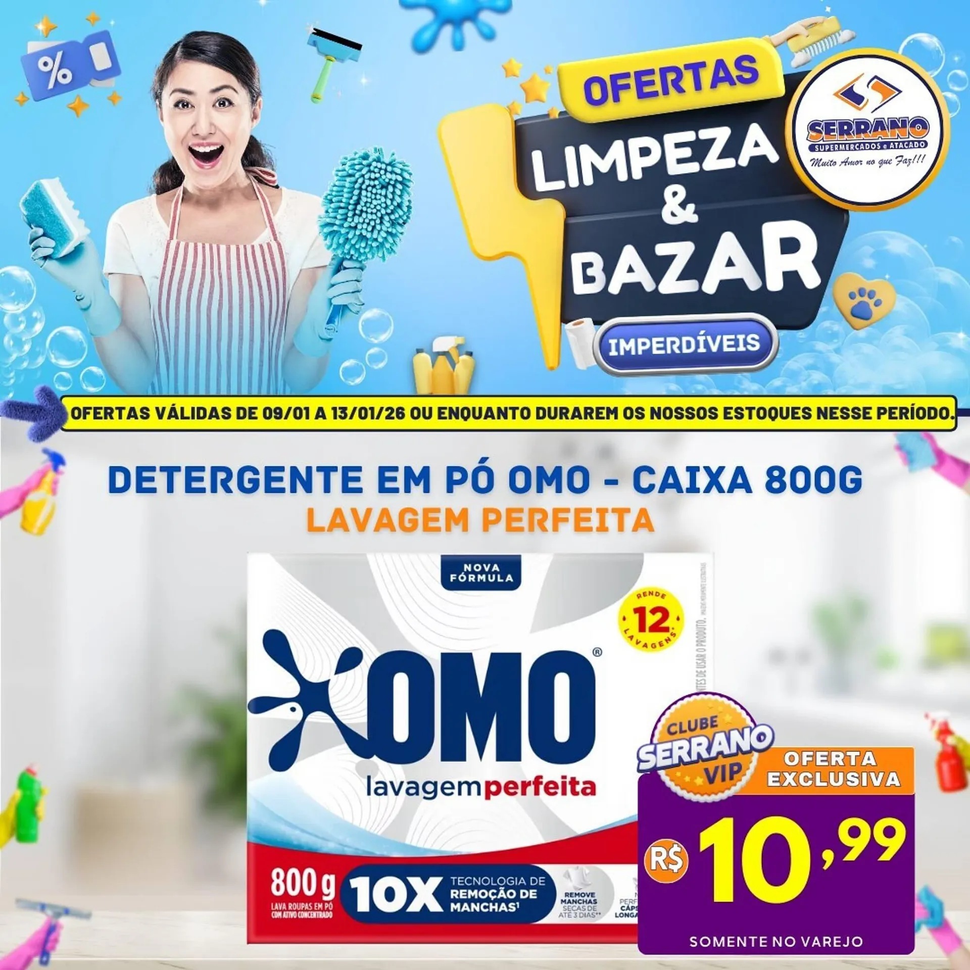 Encarte de Catálogo Serrano Supermercado 13 de janeiro até 13 de janeiro 2026 - Pagina 1