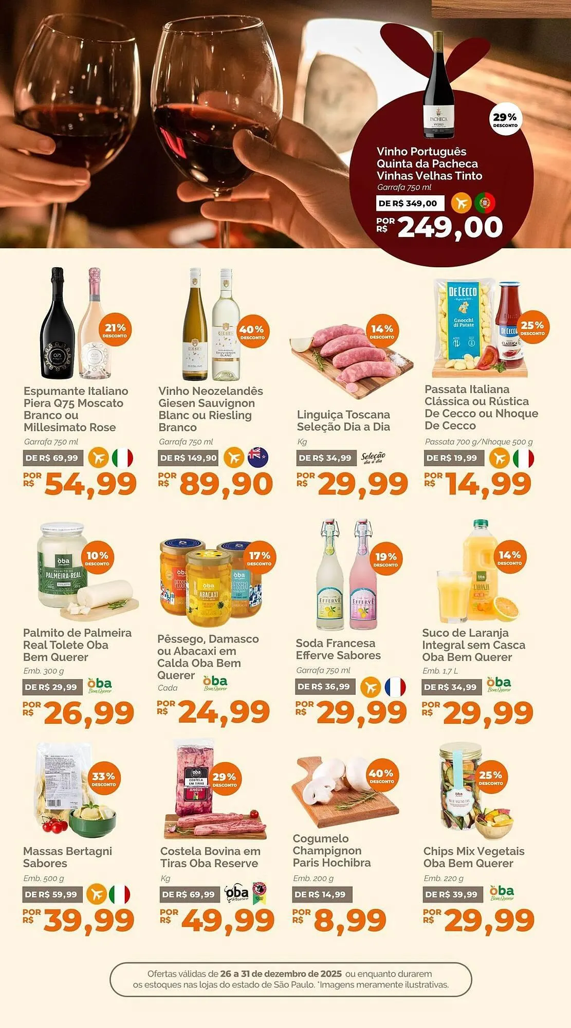 Encarte de Folheto Oba Hortifruti 26 de dezembro até 31 de dezembro 2025 - Pagina 5