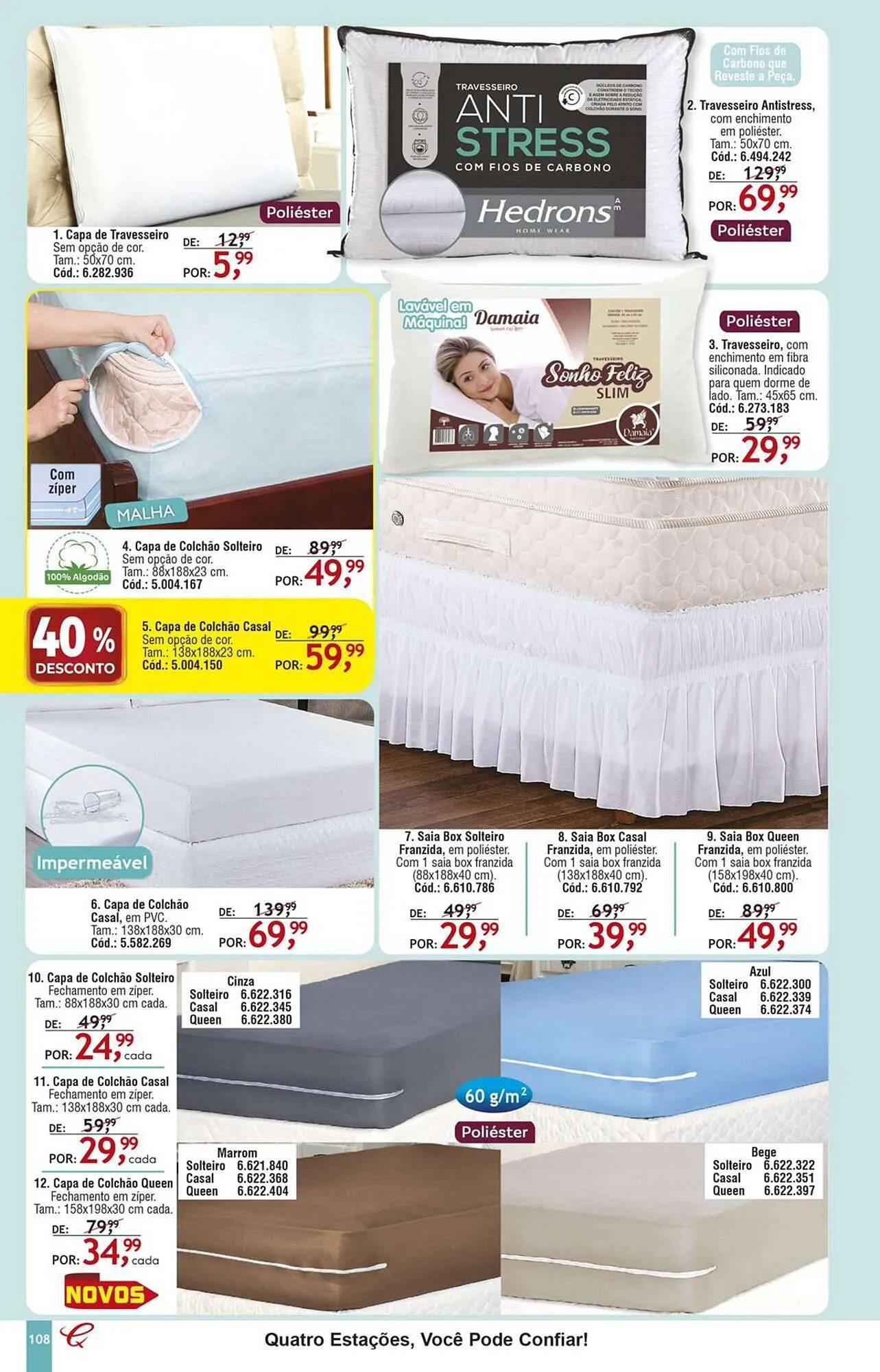 Encarte de Catálogo Quatro Estações 28 de abril até 30 de abril 2025 - Pagina 104