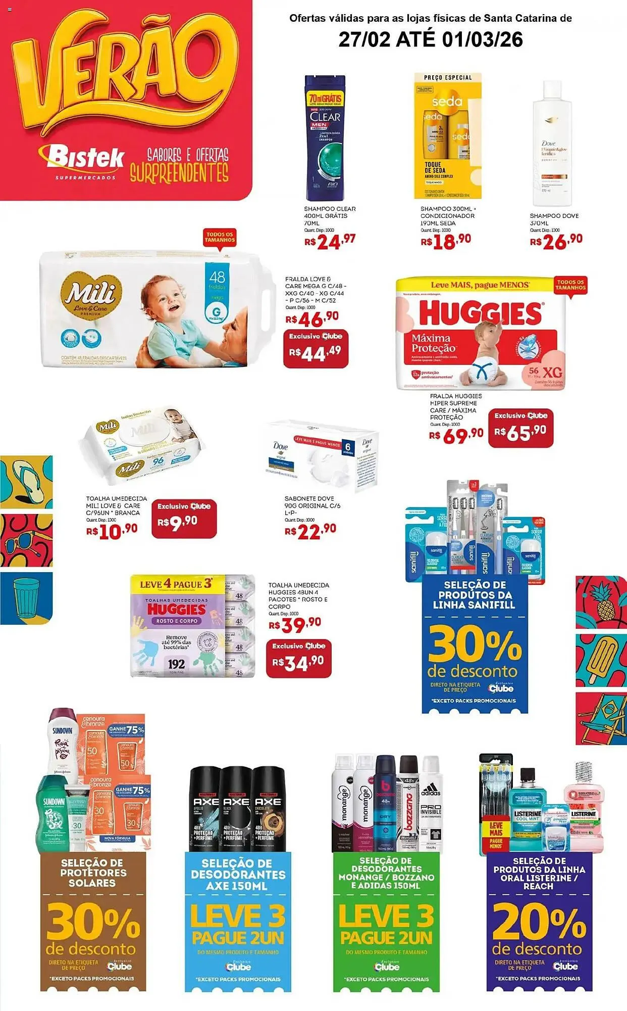 Encarte de Encarte Bistek Supermercados 27 de fevereiro até 1 de março 2026 - Pagina 3
