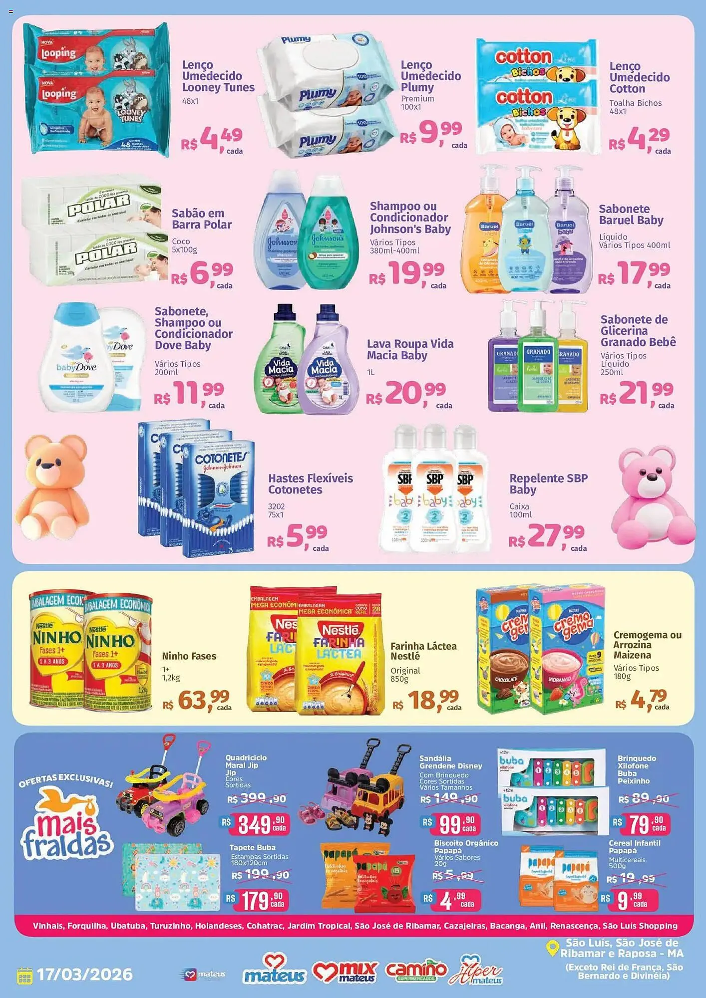 Encarte de Catálogo Supermercados Mateus 17 de março até 17 de março 2026 - Pagina 2