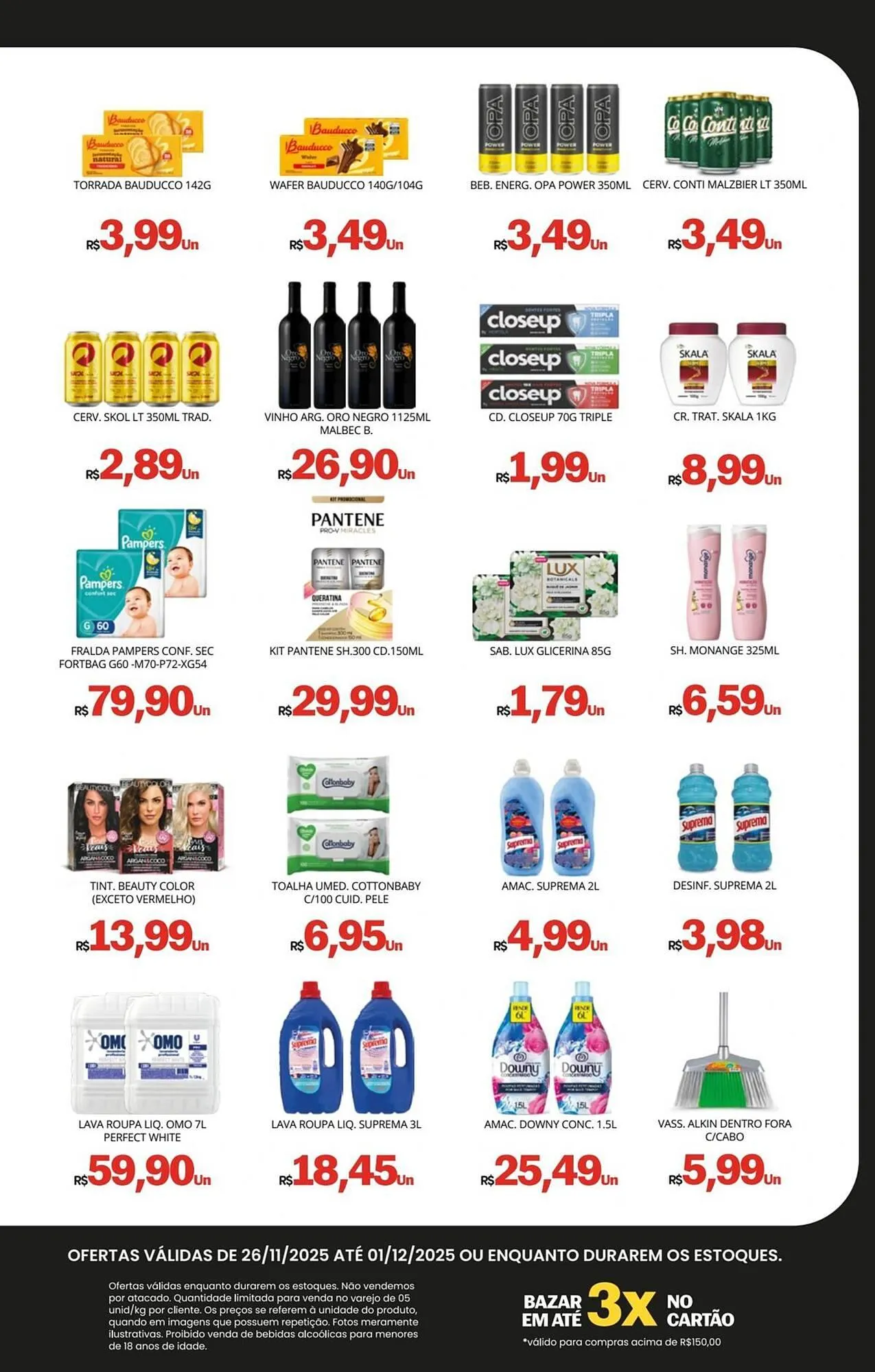 Encarte de Catálogo Supermercado Vitorino 26 de novembro até 1 de dezembro 2025 - Pagina 3