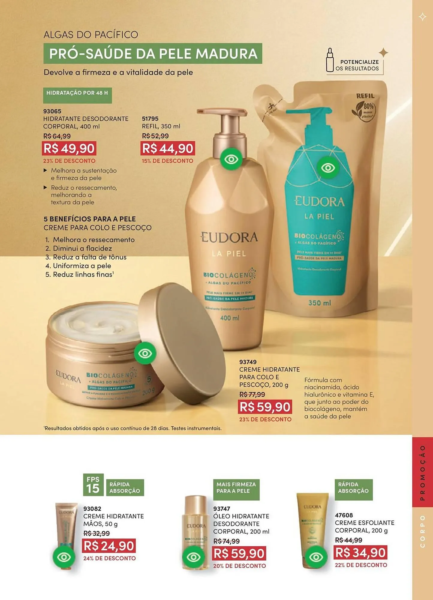 Encarte de Catálogo Eudora 8 de outubro até 8 de novembro 2025 - Pagina 79