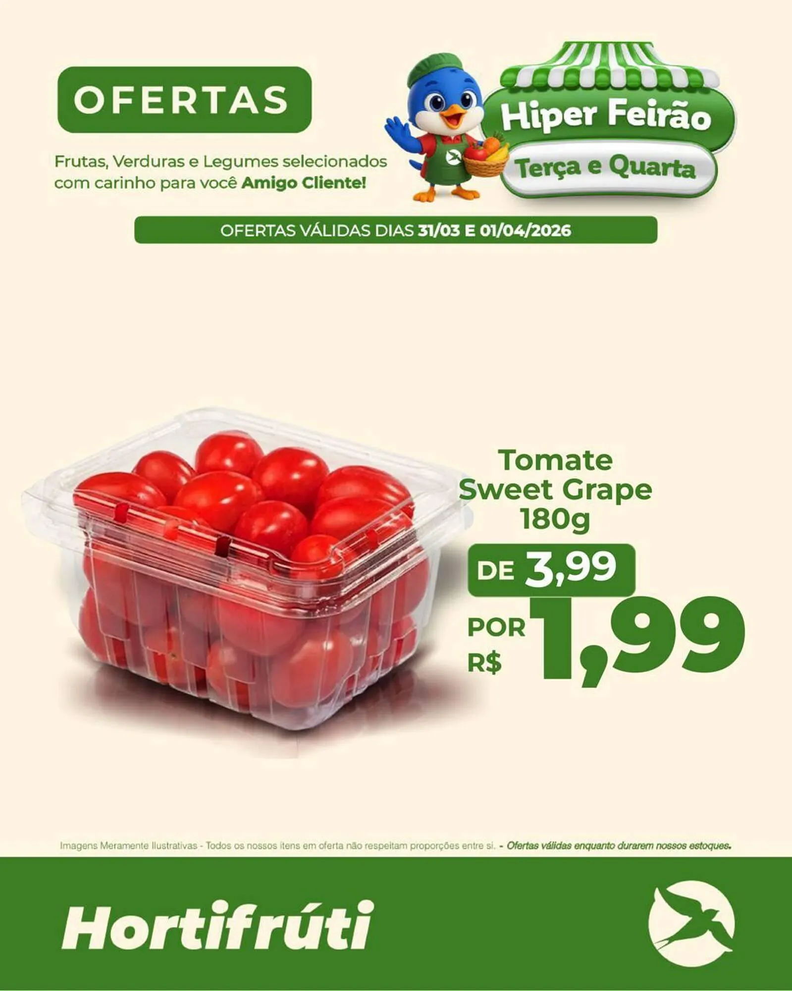 Encarte de Folheto Andorinha Hipermercado 31 de março até 1 de abril 2026 - Pagina 1