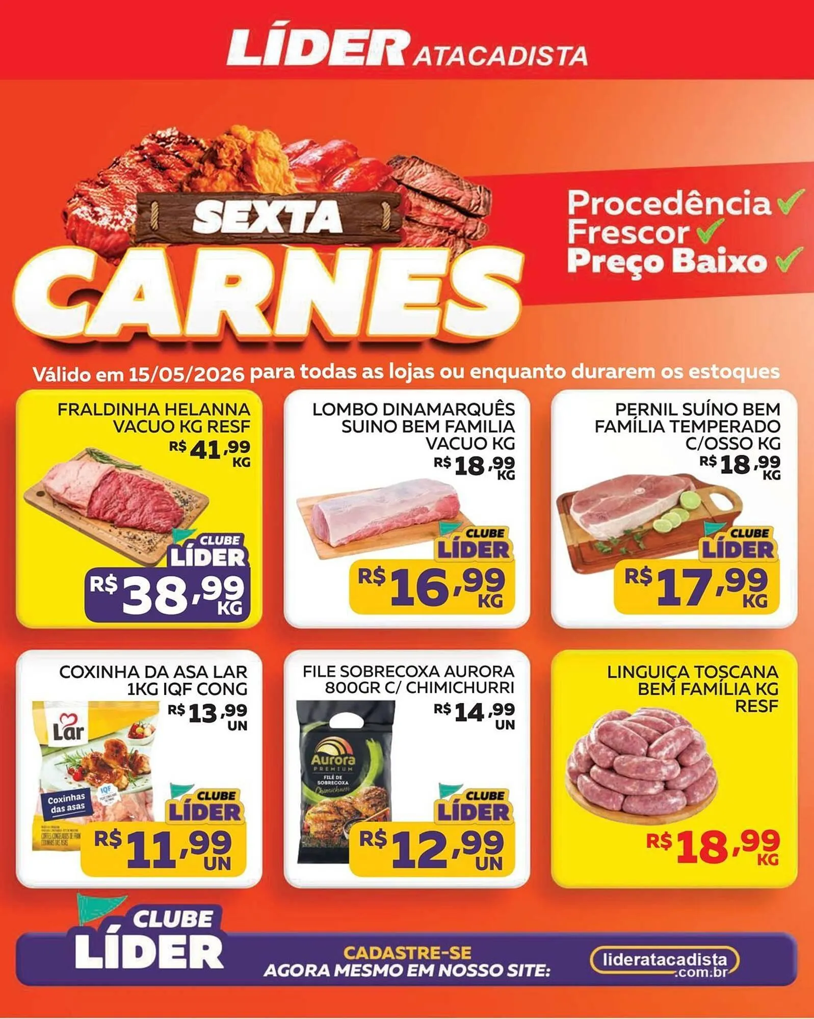 Encarte de Encarte Lider Atacadista 15 de maio até 15 de maio 2026 - Pagina 1