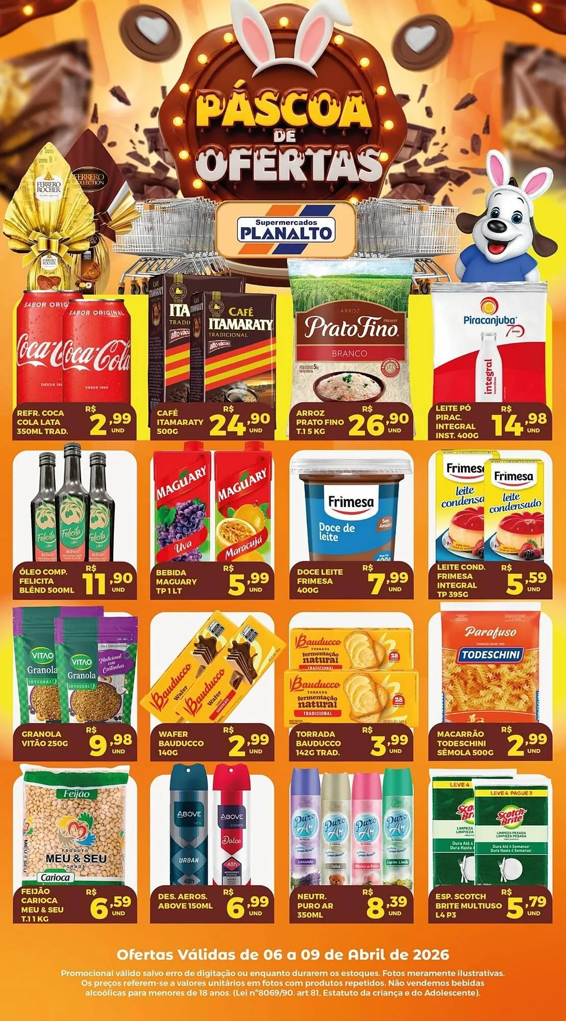 Encarte de Catálogo Supermercados Planalto 6 de abril até 9 de abril 2026 - Pagina 2