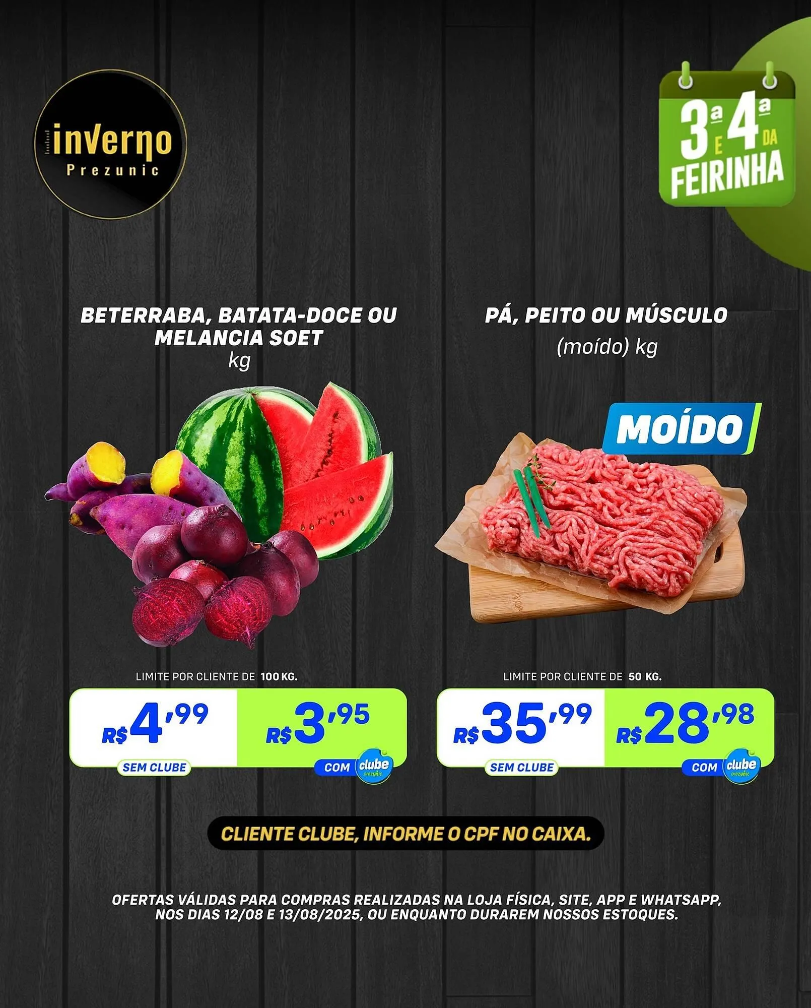 Encarte de Catálogo Prezunic 12 de agosto até 13 de agosto 2025 - Pagina 3