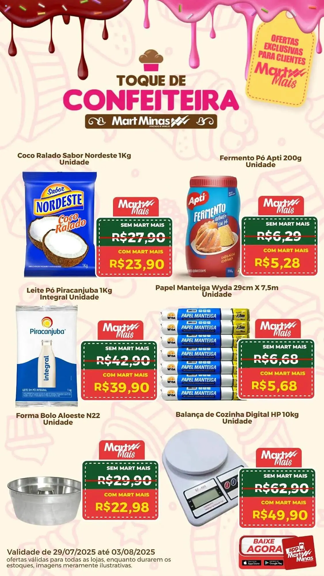 Encarte de Catálogo Mart Minas 29 de julho até 3 de agosto 2025 - Pagina 1