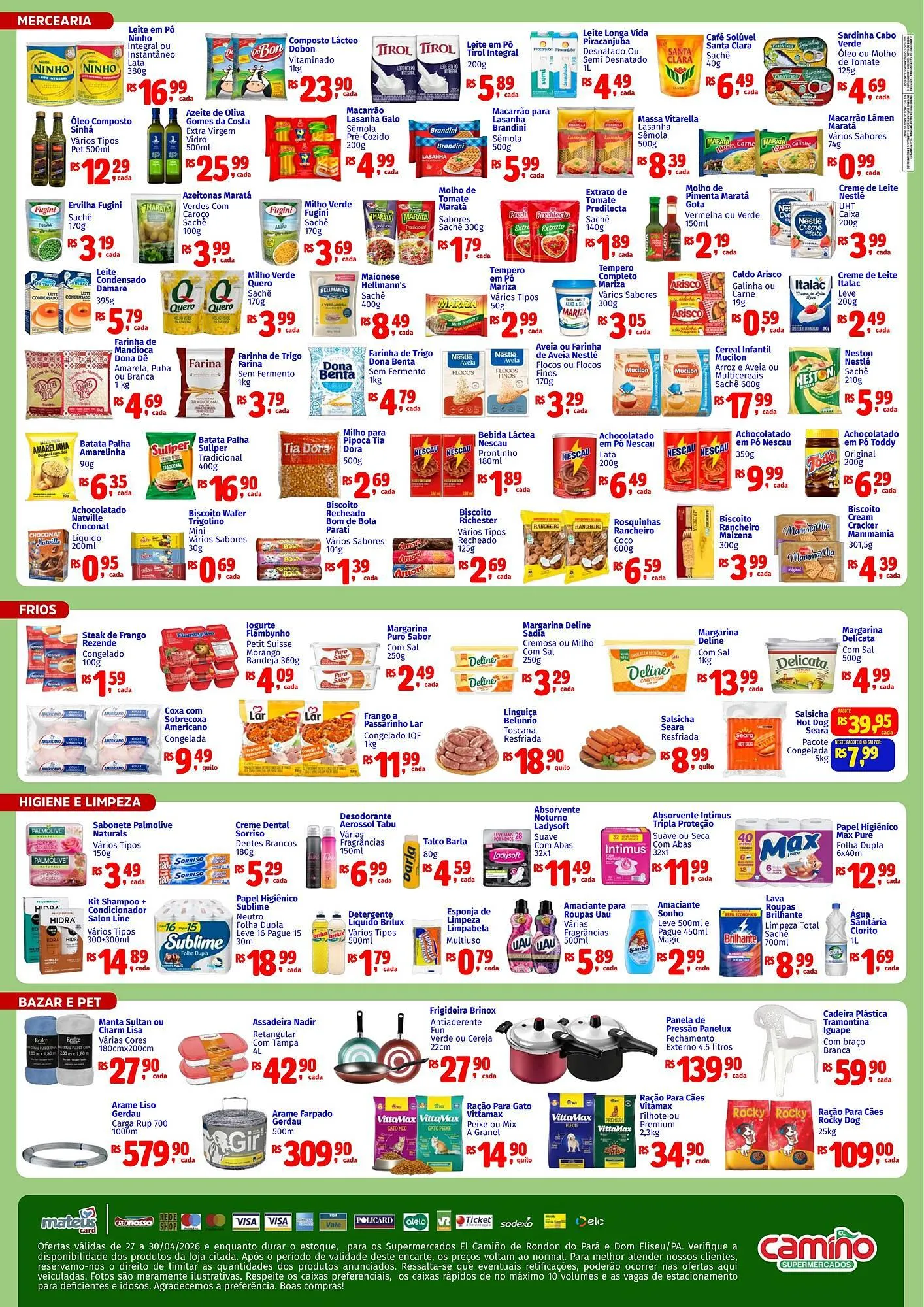 Encarte de Catálogo Camiño supermercados 27 de abril até 30 de abril 2026 - Pagina 2