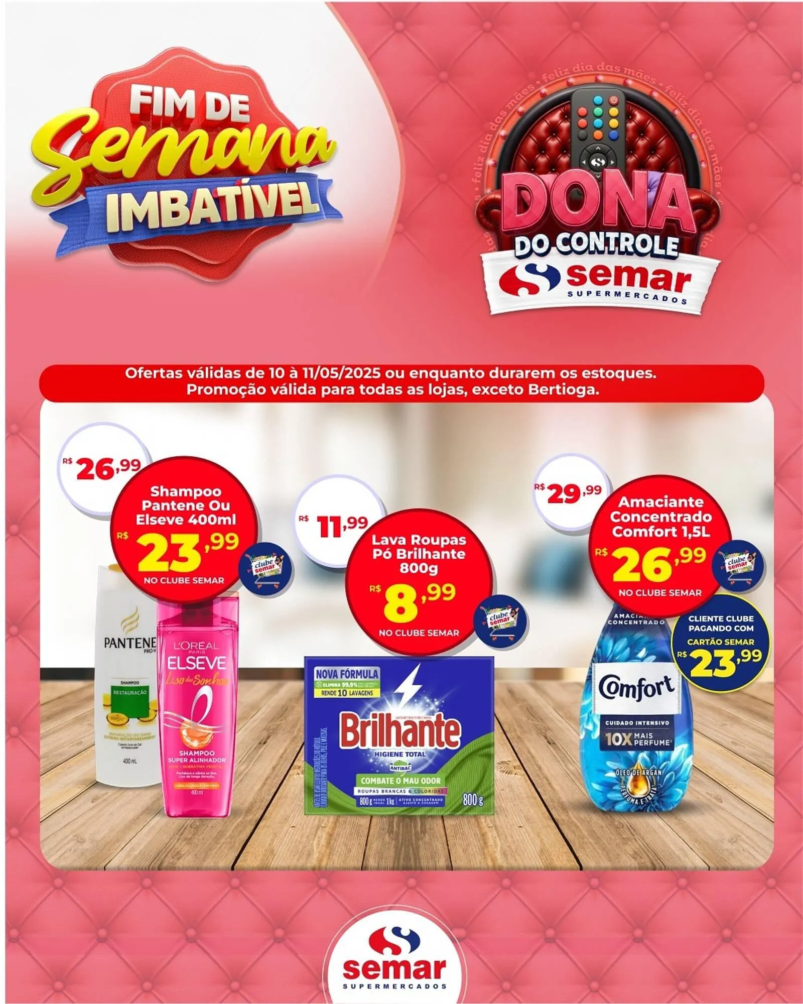 Encarte de Catálogo Semar Supermercado 10 de maio até 11 de maio 2025 - Pagina 3