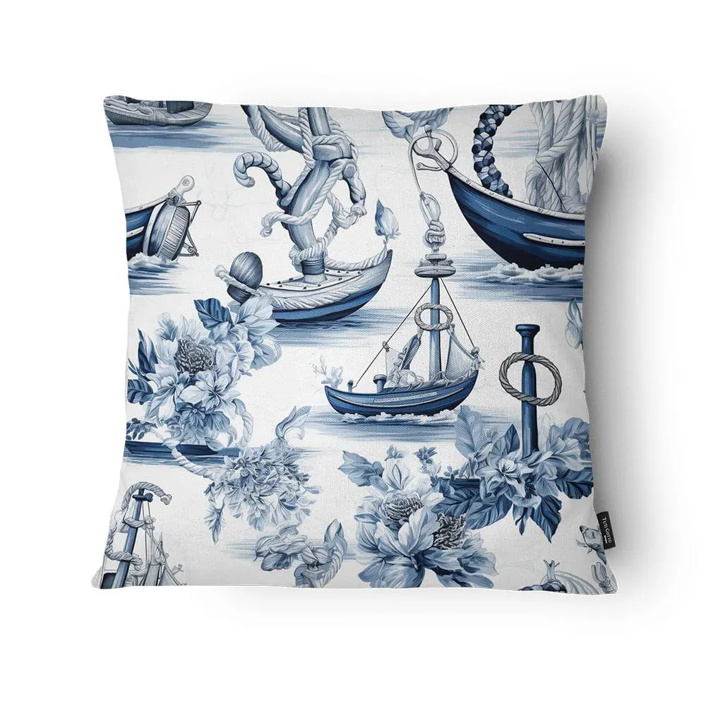 Capa Almofada Marítima MA2410 Microfibra 43x43cm MA2410 - Tuti Gottô