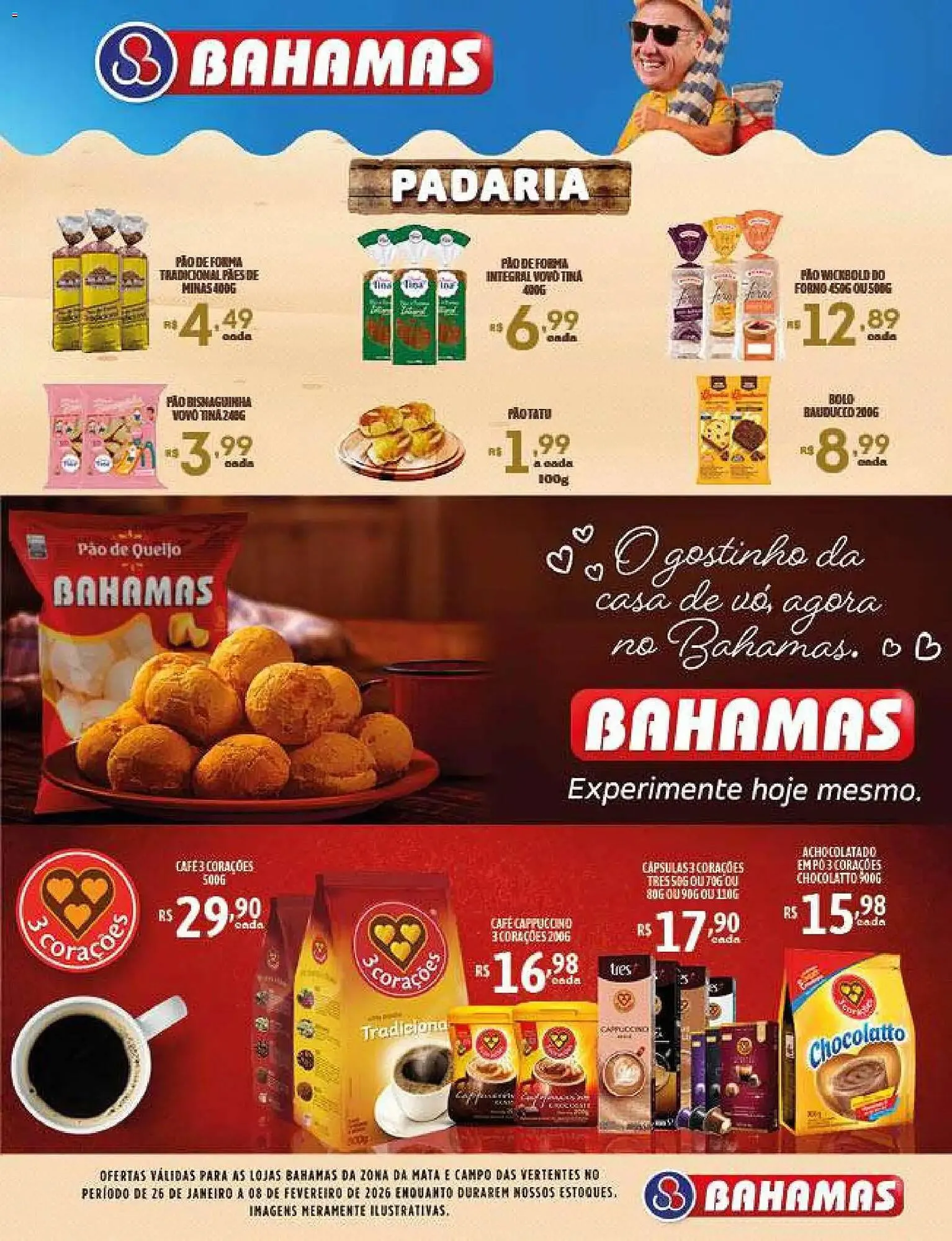 Encarte de Catálogo Bahamas Supermercados 29 de janeiro até 8 de fevereiro 2026 - Pagina 7