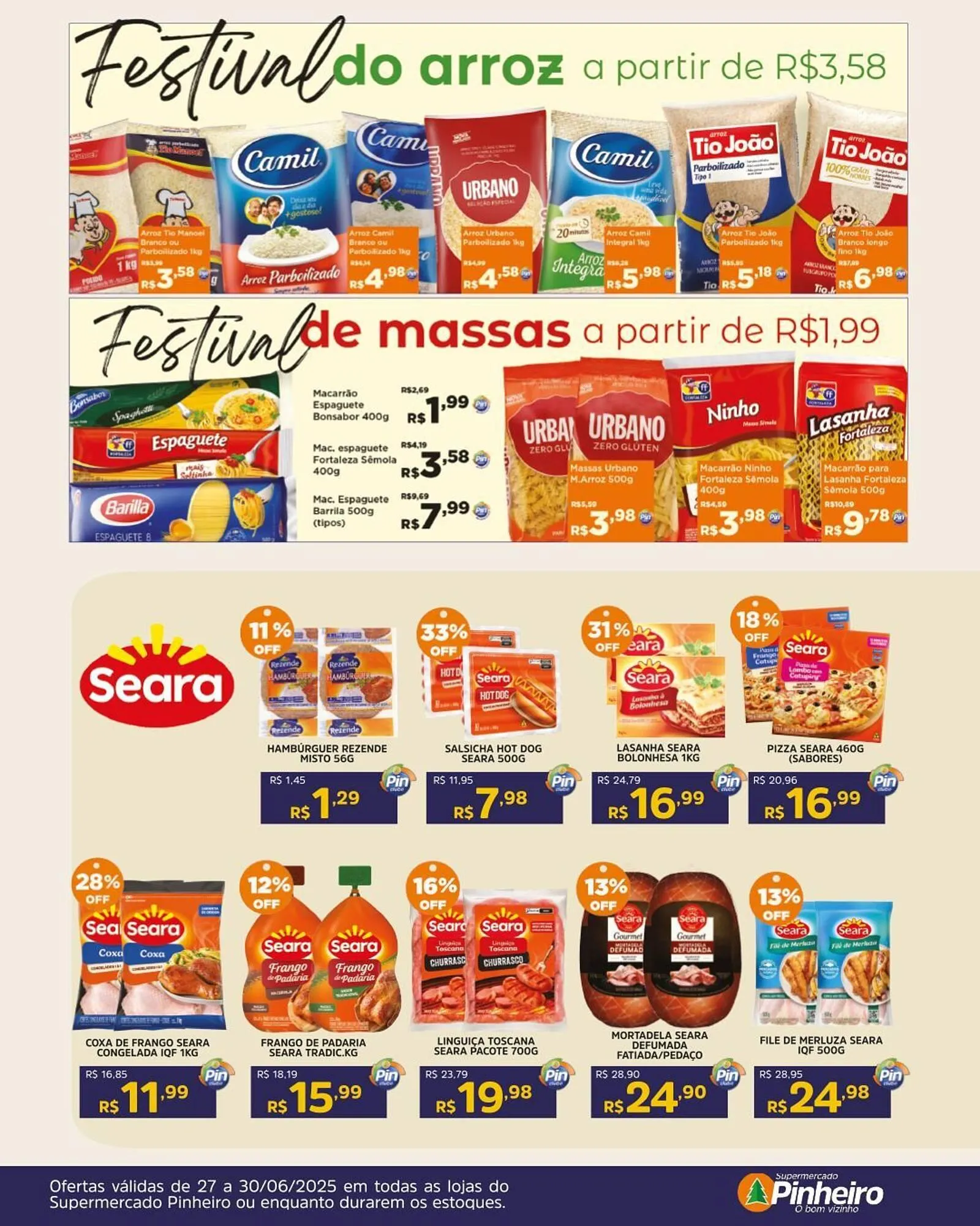 Encarte de Catálogo Pinheiro Supermercado 27 de junho até 30 de junho 2025 - Pagina 4