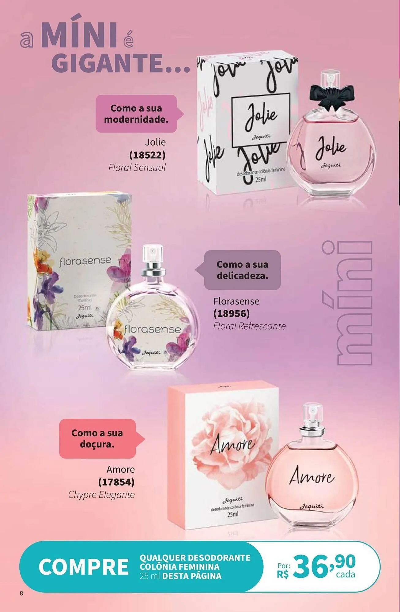 Encarte de Catálogo Jequiti 1 de novembro até 30 de novembro 2025 - Pagina 8