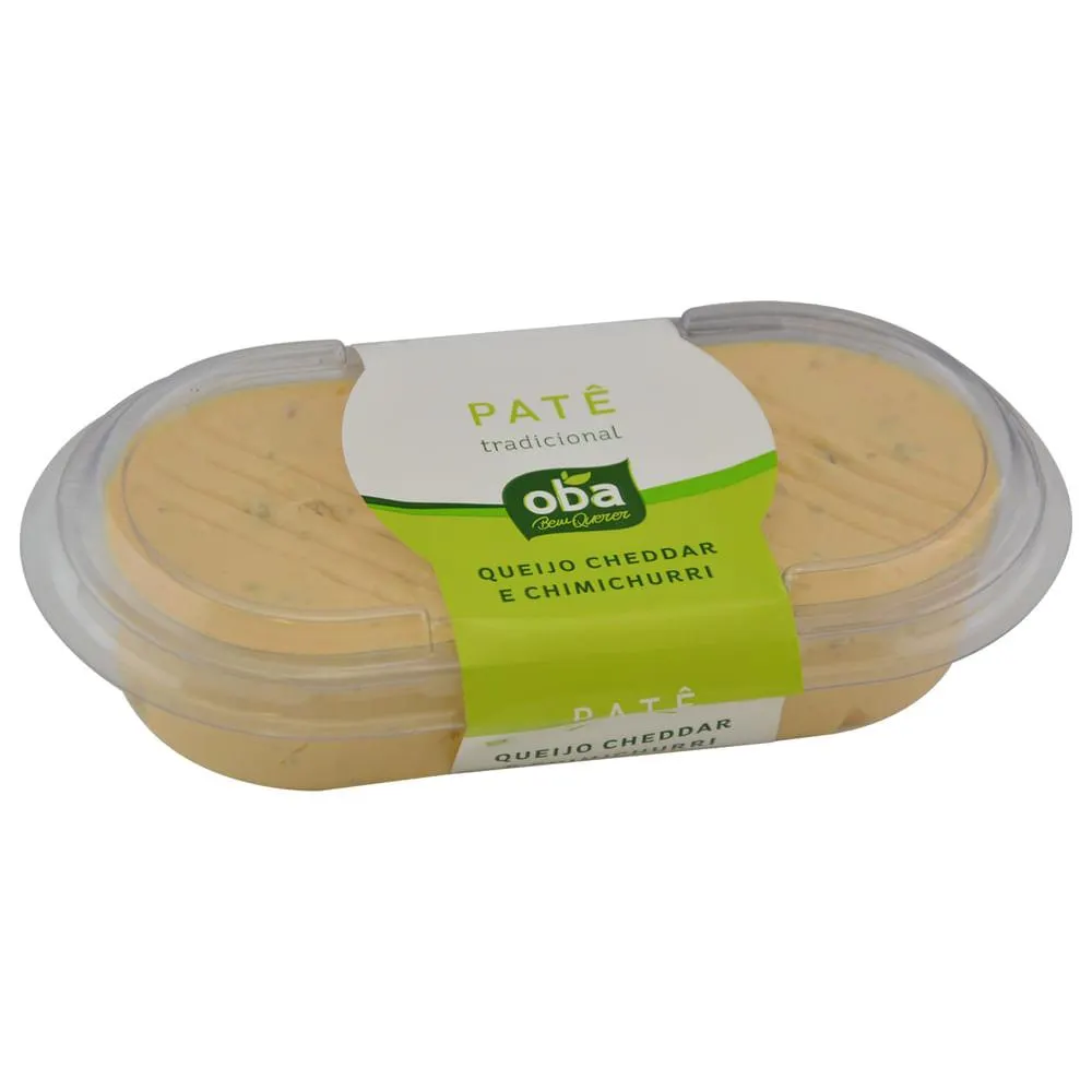 Patê De Queijo Cheddar Com Chimichurri Oba Bem Querer Kg