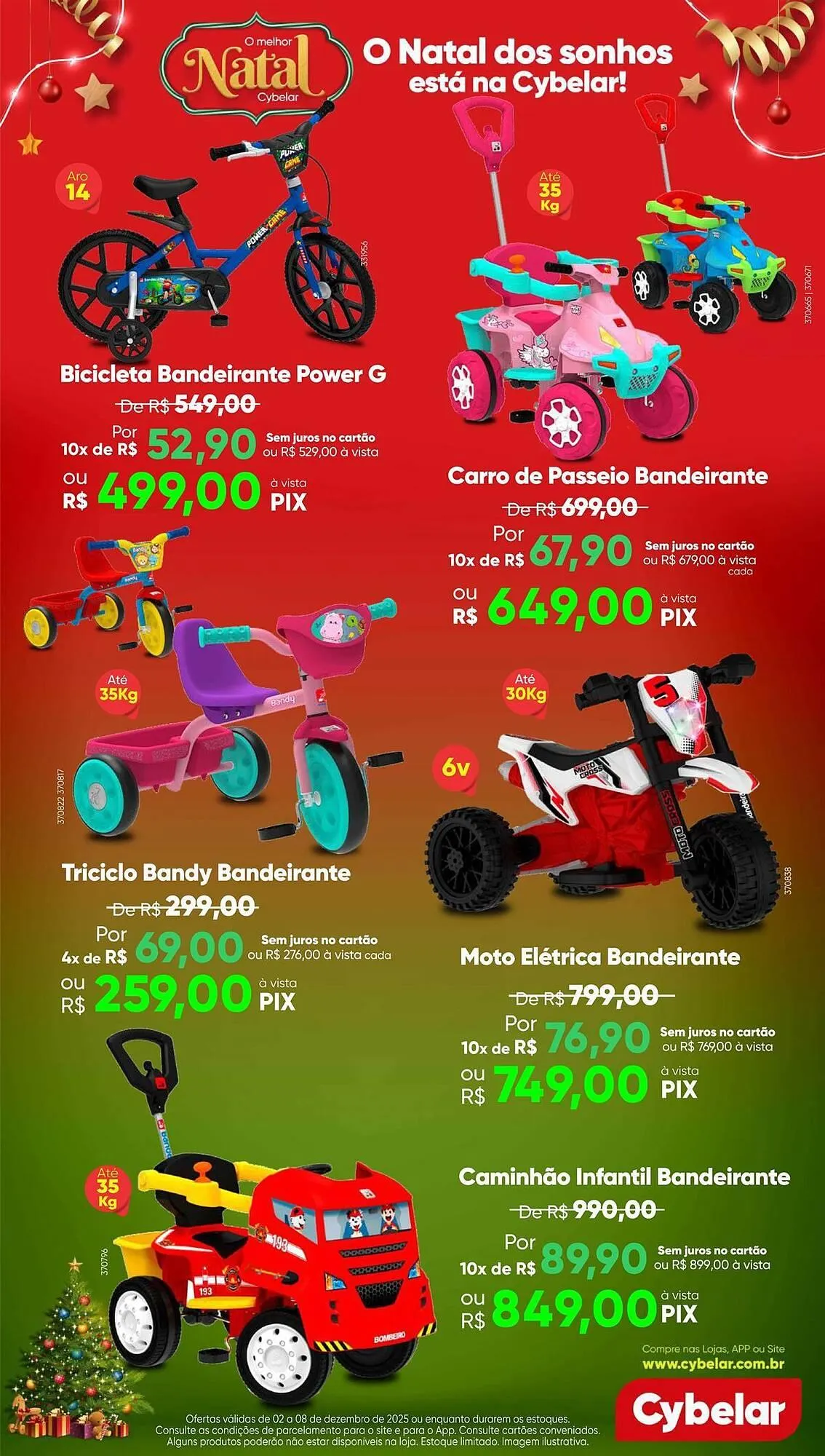 Encarte de Catálogo Cybelar 3 de dezembro até 8 de dezembro 2025 - Pagina 5