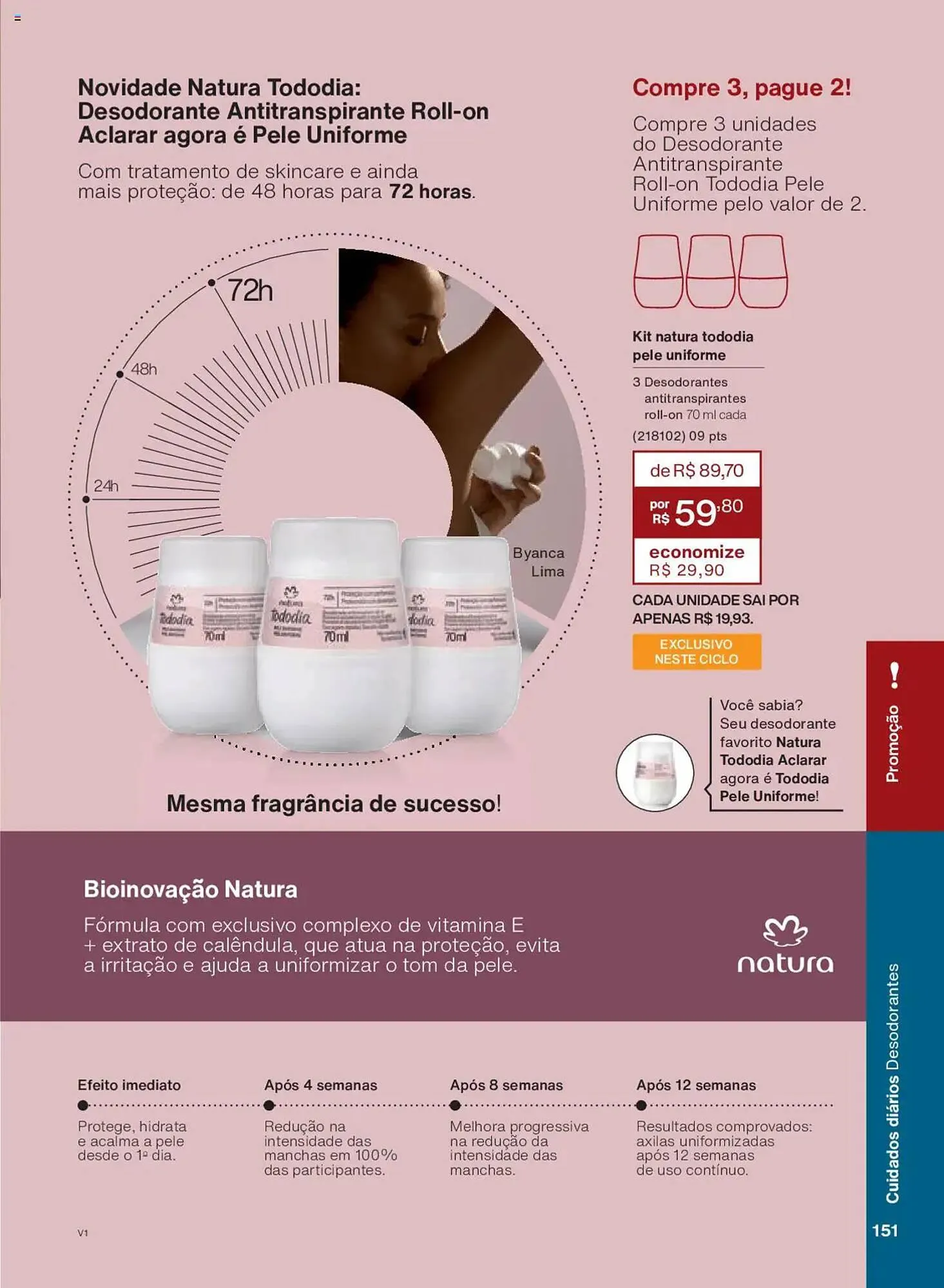 Encarte de Catálogo Natura 18 de agosto até 9 de setembro 2025 - Pagina 151