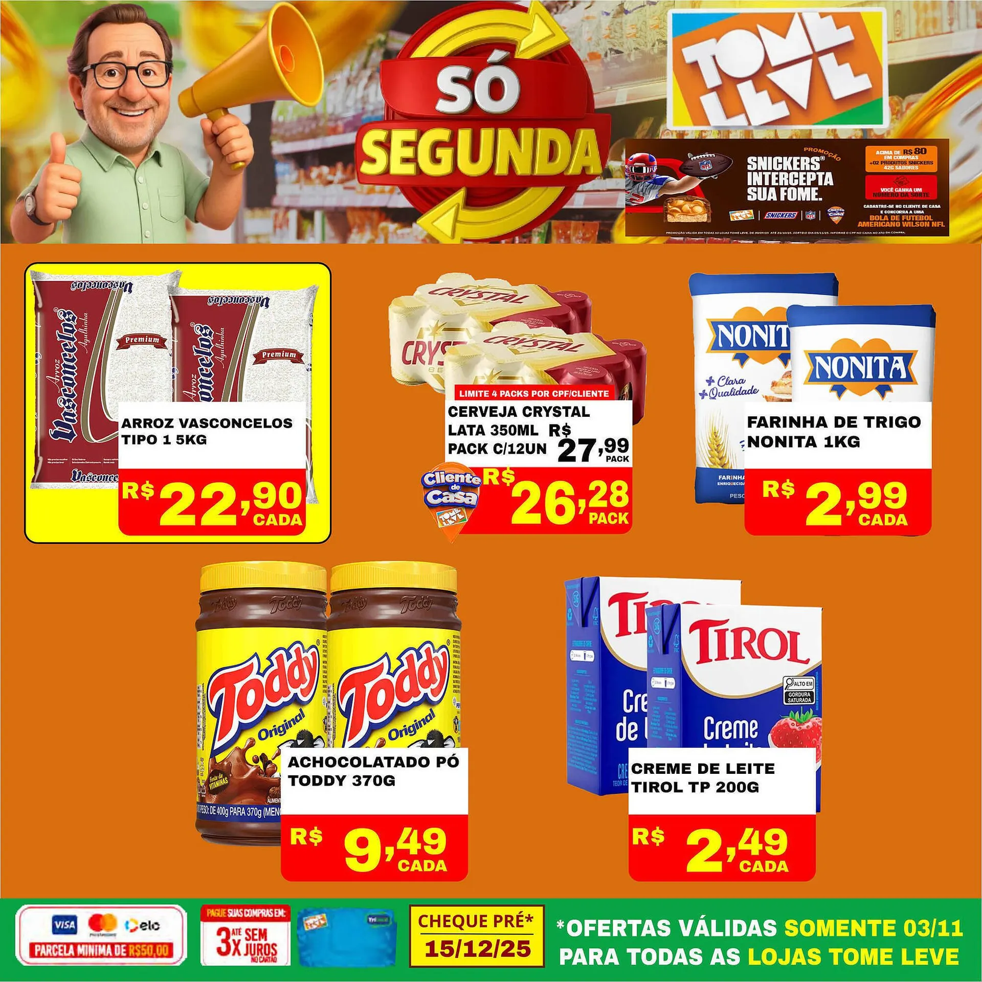 Encarte de Catálogo Tome Leve 10 de novembro até 3 de dezembro 2025 - Pagina 2