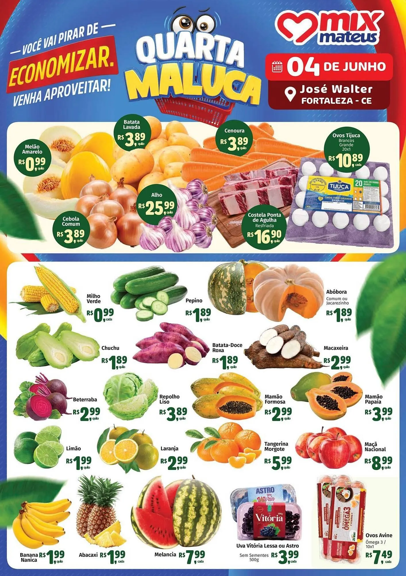 Encarte de Catálogo Supermercados Mateus 4 de junho até 4 de junho 2025 - Pagina 1