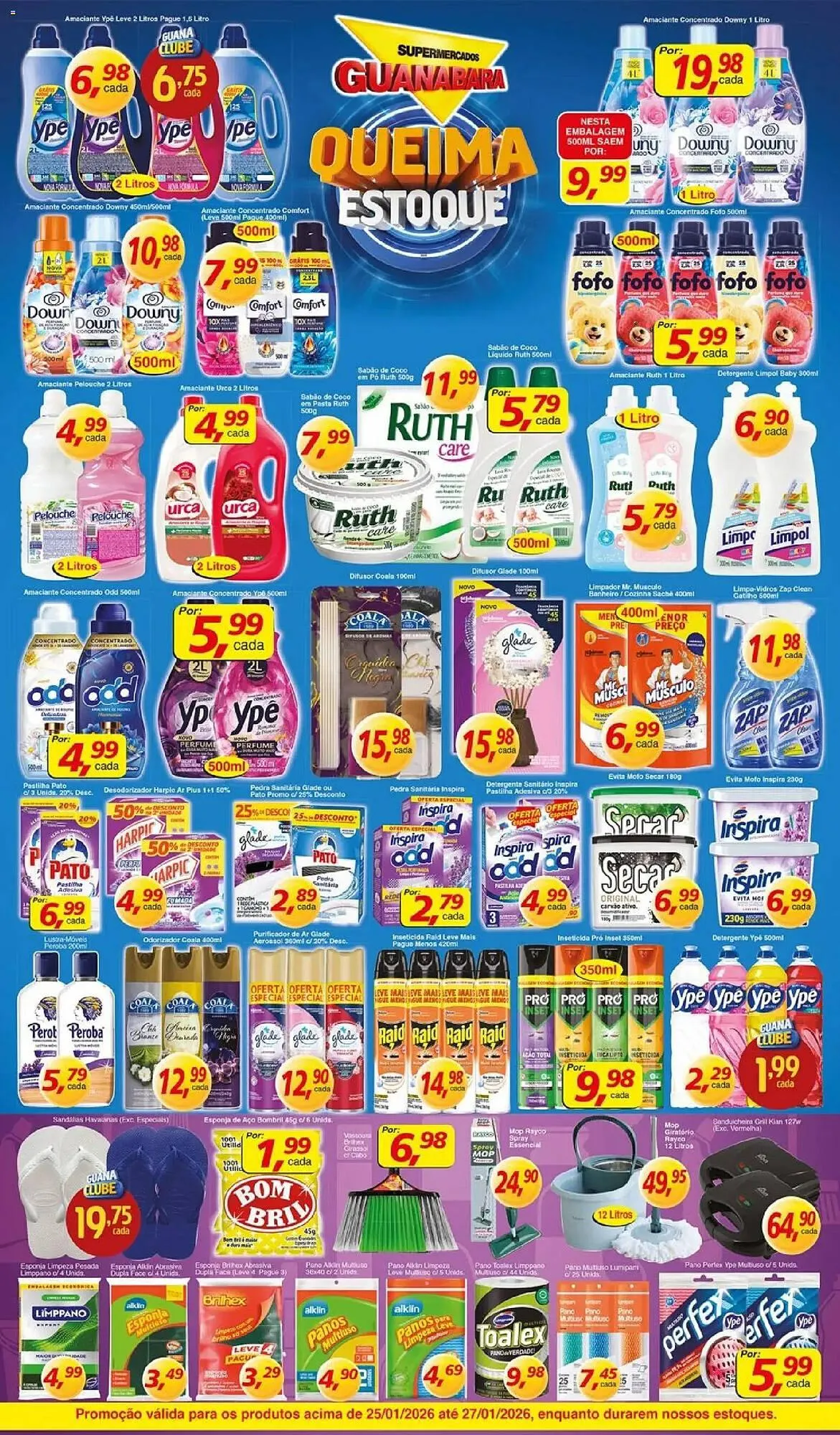 Encarte de Encarte Supermercados Guanabara 25 de janeiro até 27 de janeiro 2026 - Pagina 7